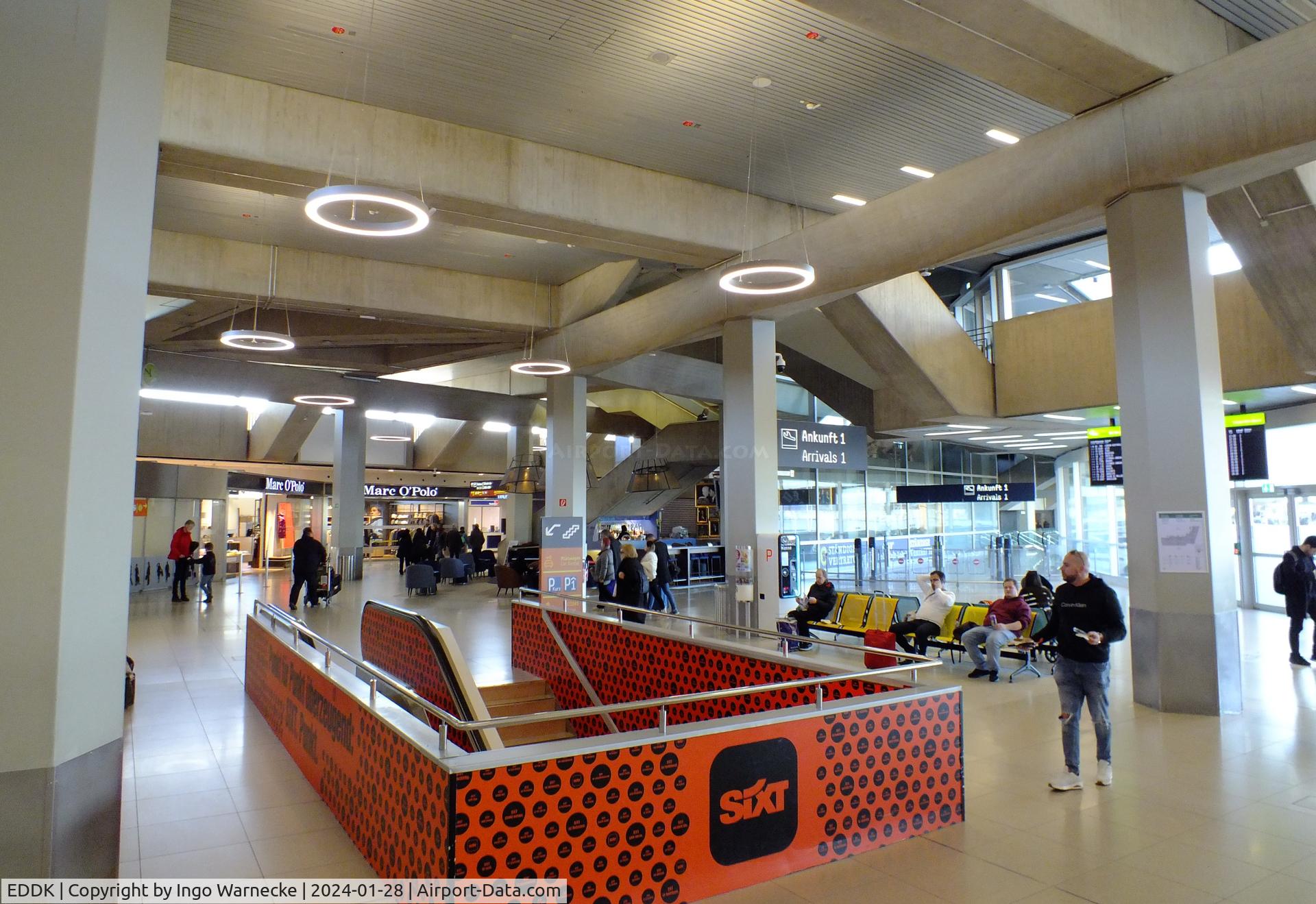 Cologne Bonn Airport, Cologne/Bonn Germany (EDDK) - inside central part of terminal 1 at Köln/Bonn airport