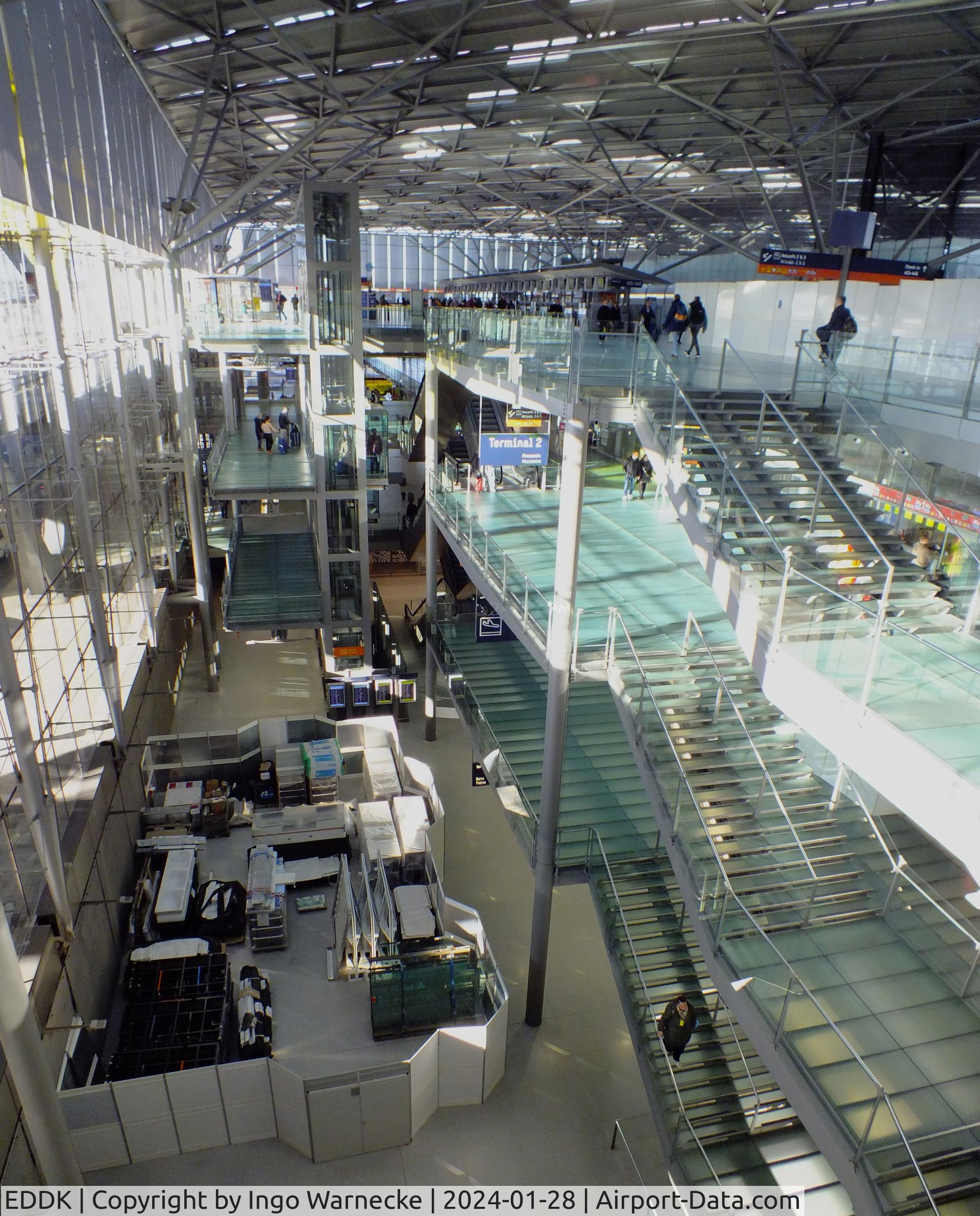 Cologne Bonn Airport, Cologne/Bonn Germany (EDDK) - inside terminal 2 at Köln/Bonn airport