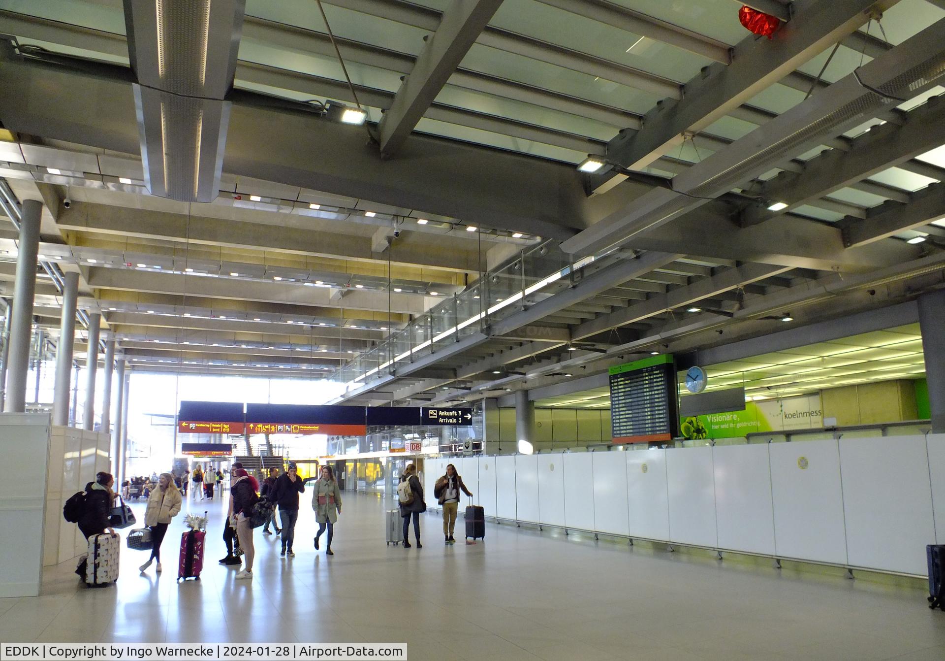 Cologne Bonn Airport, Cologne/Bonn Germany (EDDK) - inside the arrival level of terminal 2 at Köln/Bonn airport