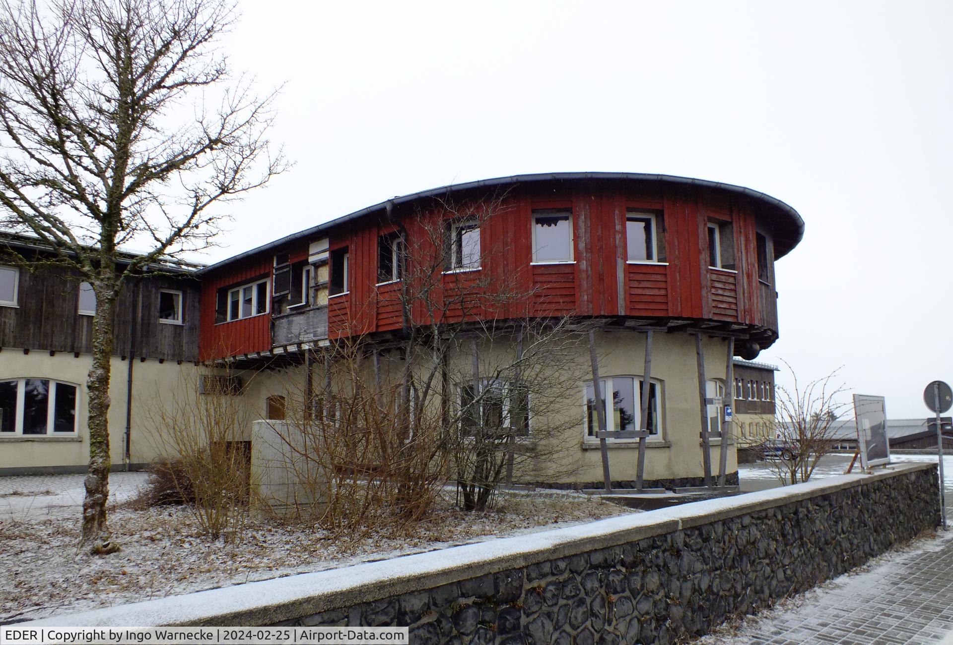 EDER Airport - part of the Groenhoff-Haus complex at Gersfeld - Wasserkuppe airfield