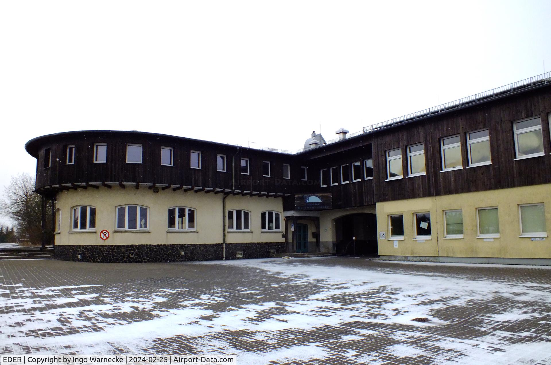 EDER Airport - part of the Groenhoff-Haus complex at Gersfeld - Wasserkuppe airfield