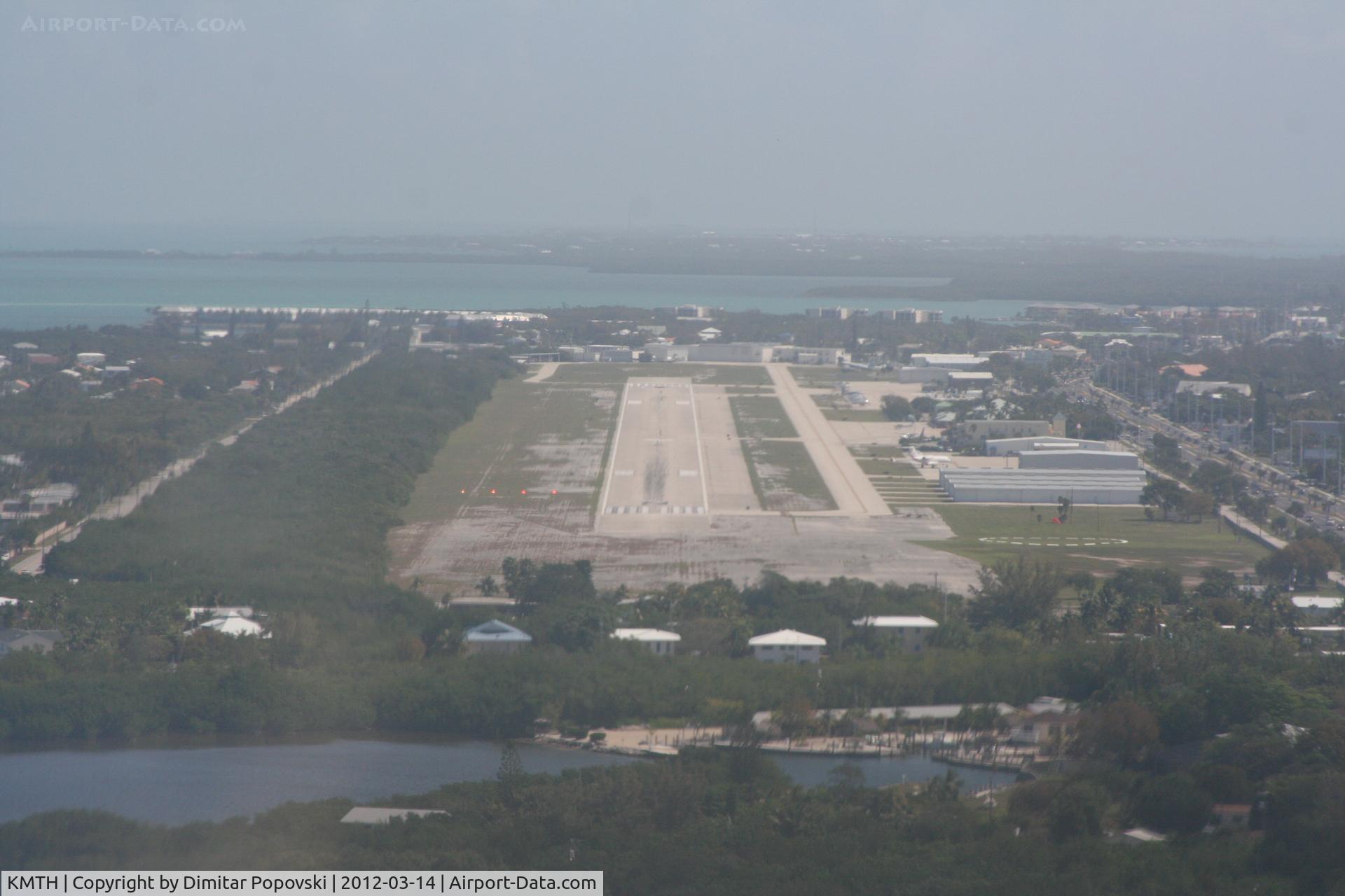 The Florida Keys Marathon Airport (MTH) - on approach