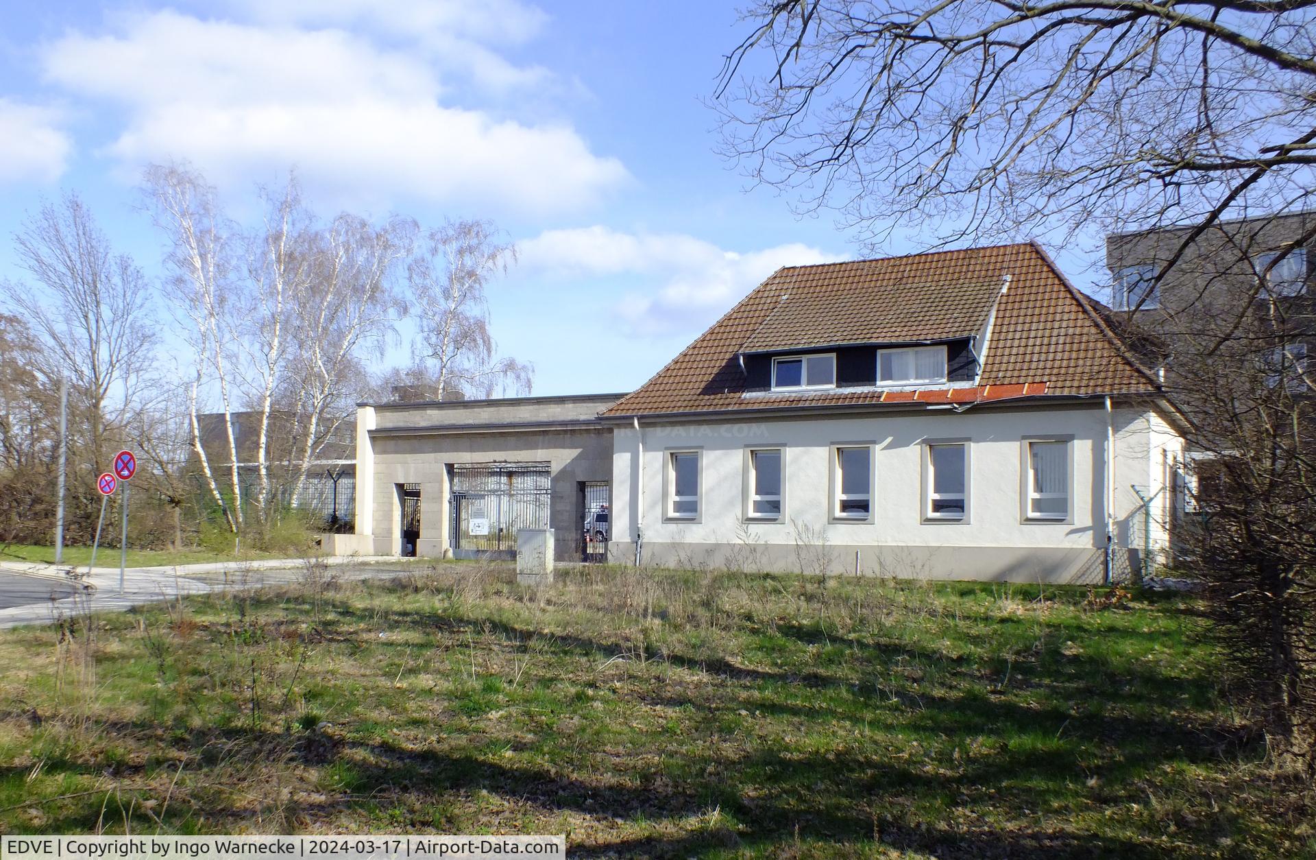 Braunschweig-Wolfsburg Regional Airport, Braunschweig, Lower Saxony Germany (EDVE) - pre-war DLR entry building at Braunschweig/Wolfsburg airport, BS/Waggum