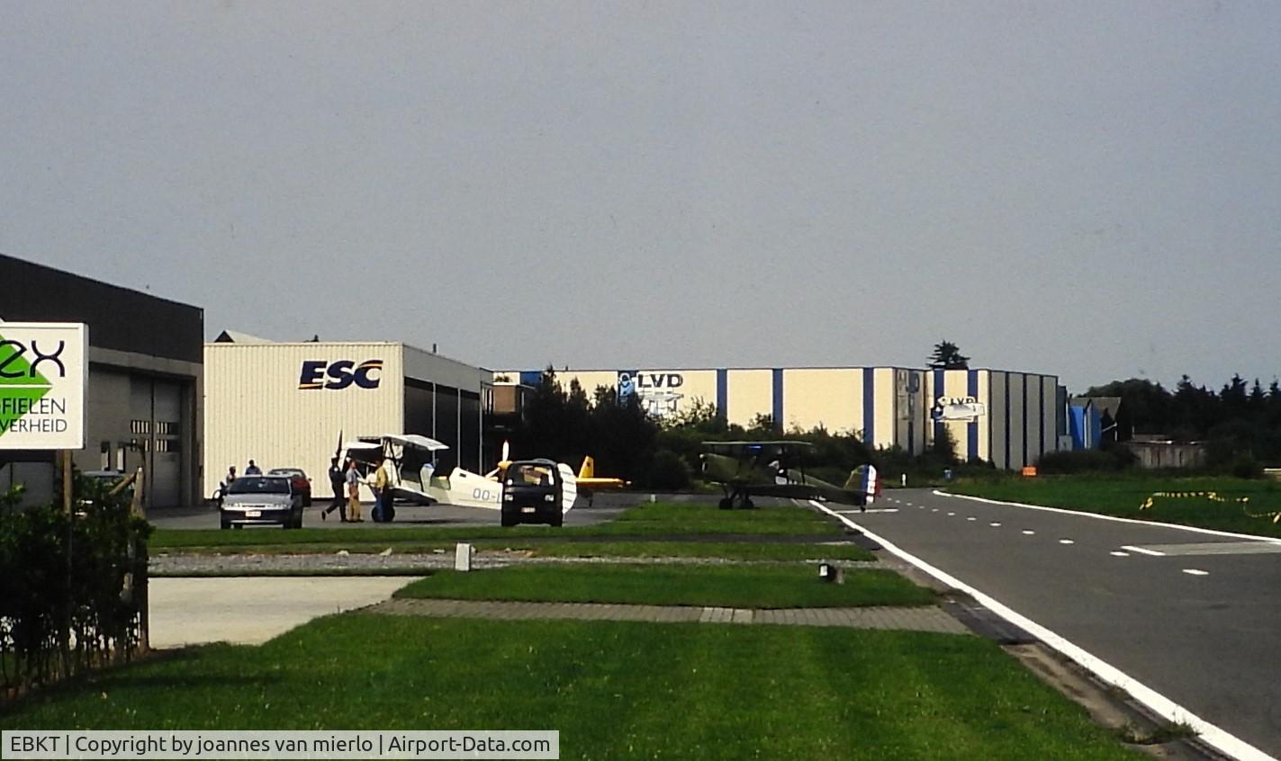 Kortrijk-Wevelgem International Airport, Kortrijk / Wevelgem Belgium (EBKT) - ex-slide