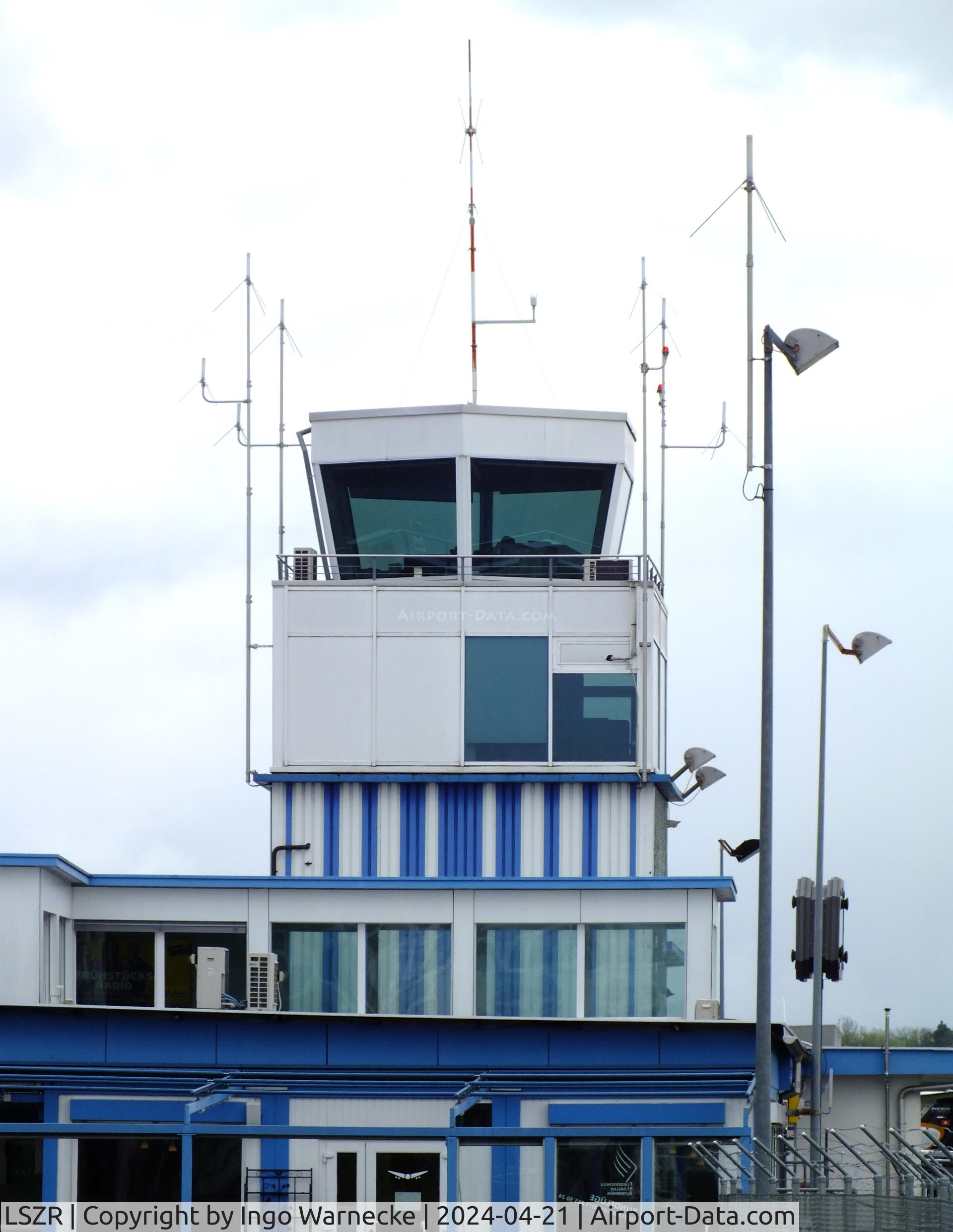 St. Gallen-Altenrhein Airport, Altenrhein Switzerland (LSZR) - tower at St.Gallen-Altenrhein airport