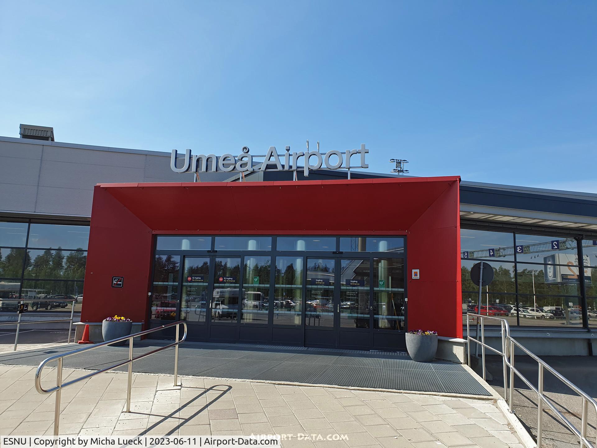 Umeå Airport, Umeå Sweden (ESNU) - Welcome to Umeå airport