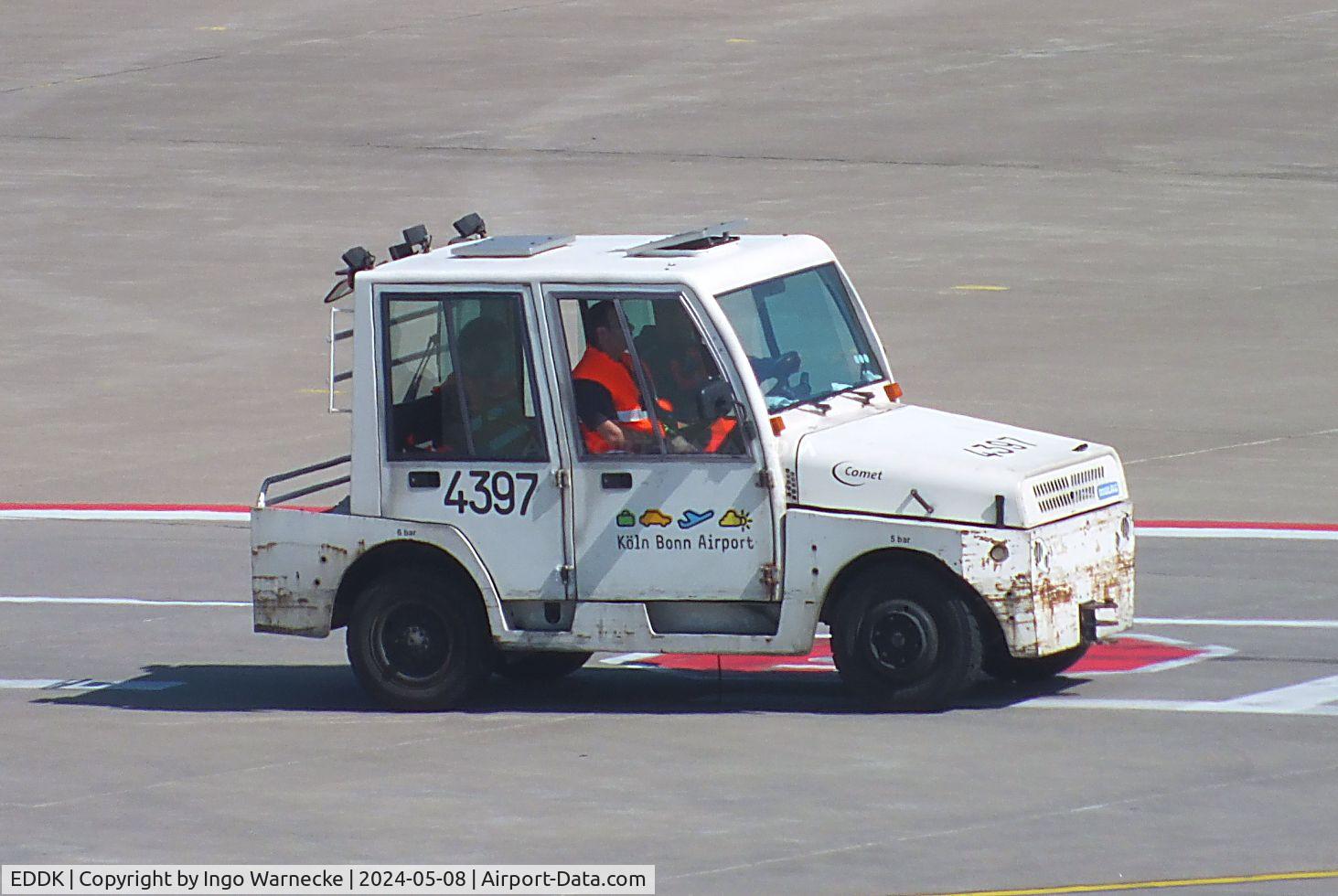 Cologne Bonn Airport, Cologne/Bonn Germany (EDDK) - light tow vehicle at Köln/Bonn airport #v