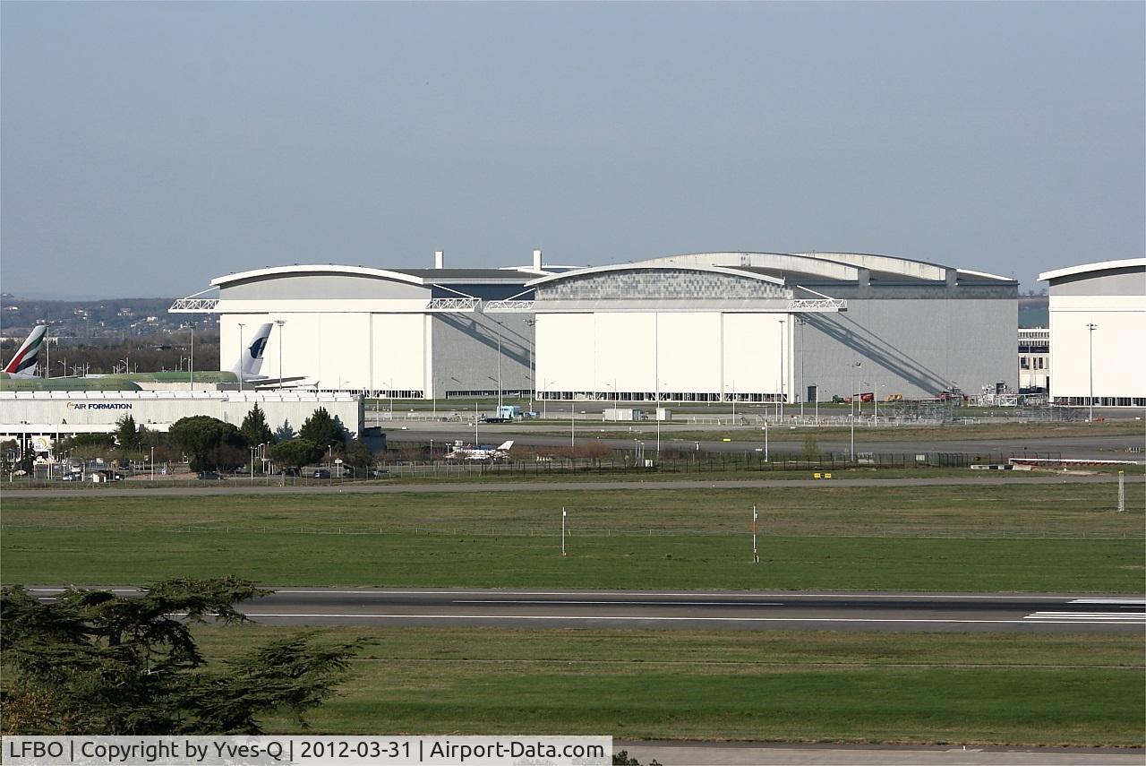 Toulouse Airport, Blagnac Airport France (LFBO) - A380 workshop, Toulouse-Blagnac airport (LFBO-TLS)