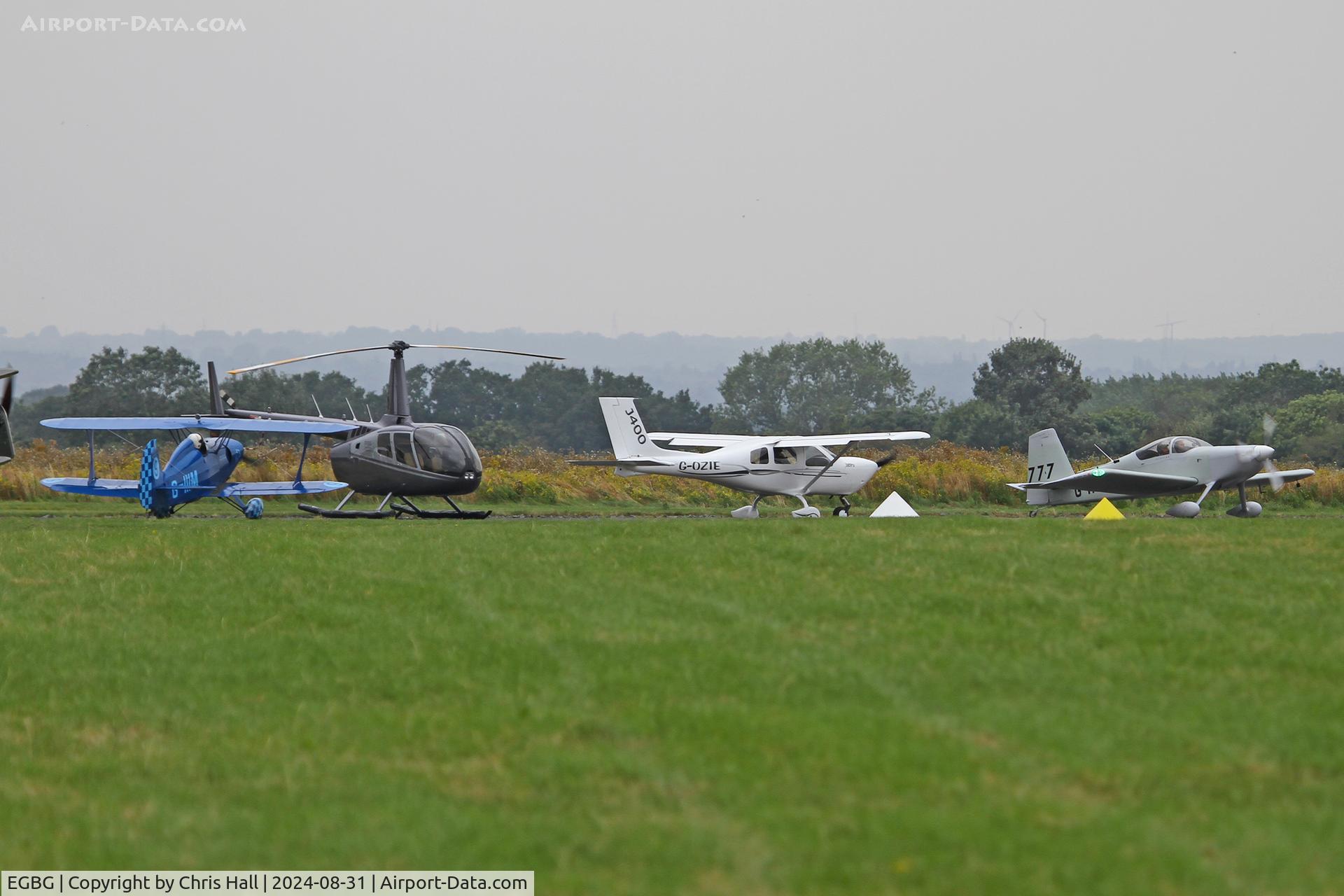 Leicester Airport, Leicester, England United Kingdom (EGBG) -  LAA Rally 2024, Leicester