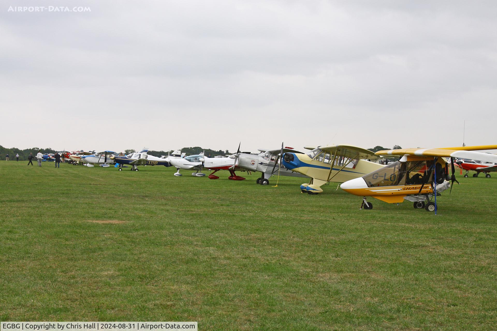 Leicester Airport, Leicester, England United Kingdom (EGBG) -  LAA Rally 2024, Leicester