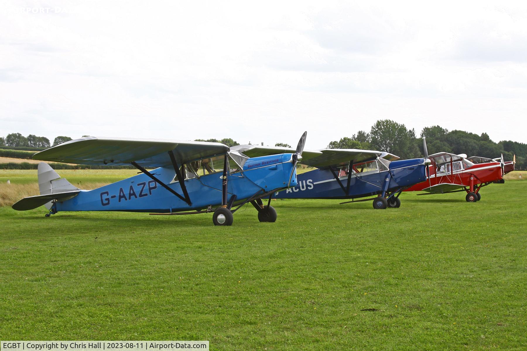Turweston Aerodrome Airport, Turweston, England United Kingdom (EGBT) - De Havilland Moth Rally