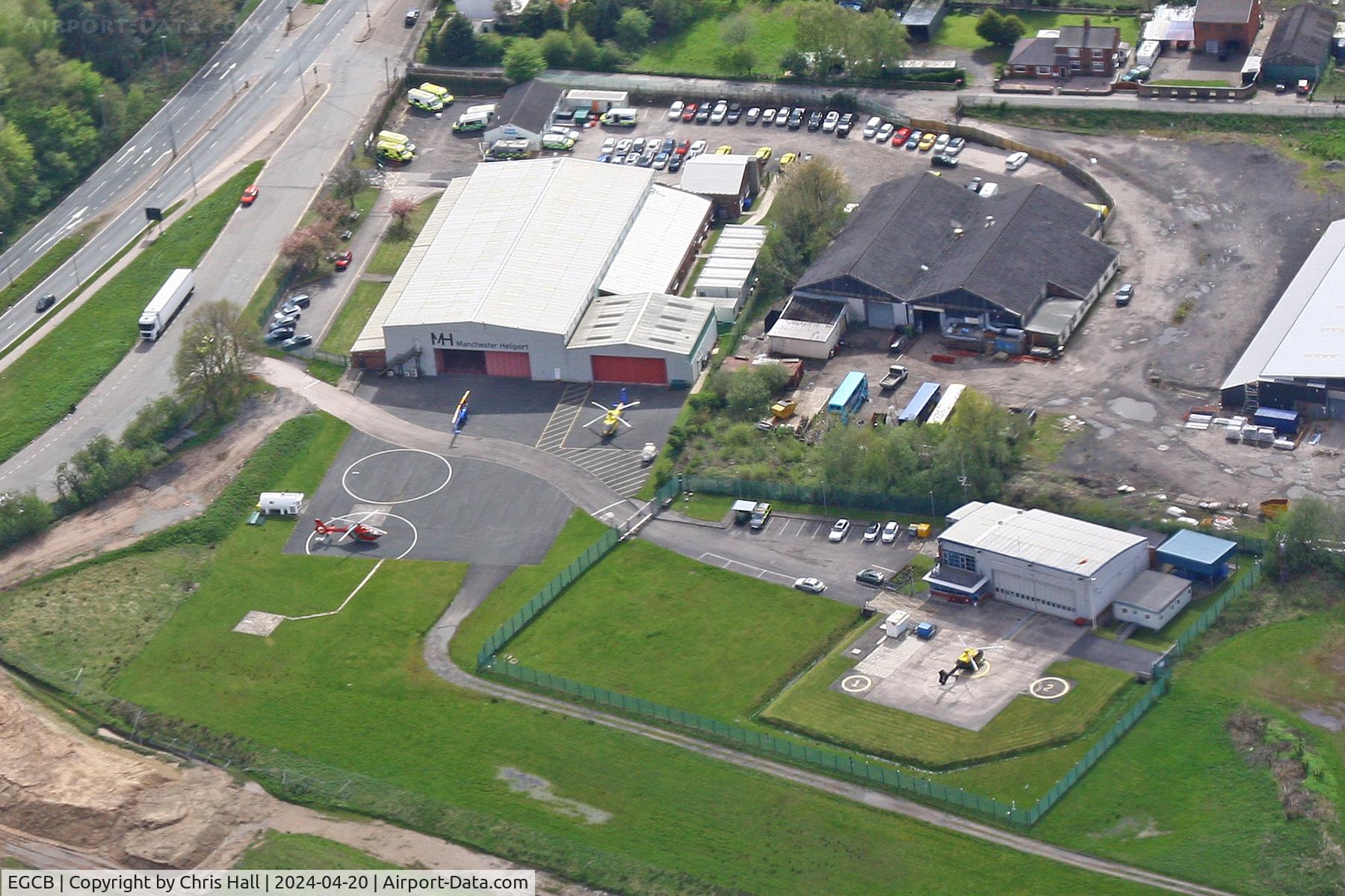City Airport Manchester, Manchester, England United Kingdom (EGCB) - Manchester Heliport, Barton