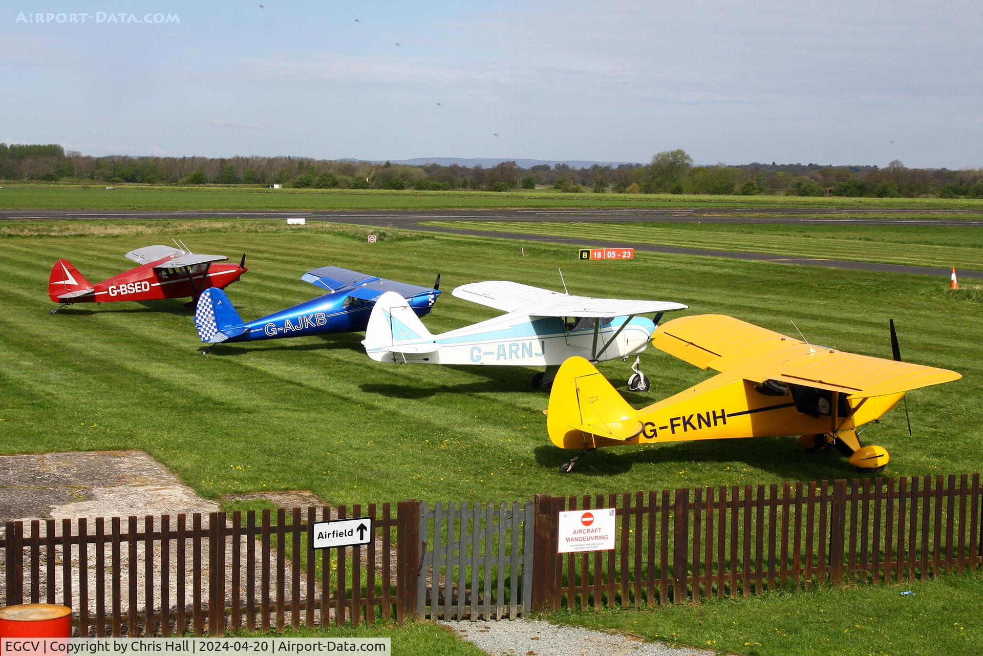 Sleap Airfield Airport, Shrewsbury, England United Kingdom (EGCV) - Sleap