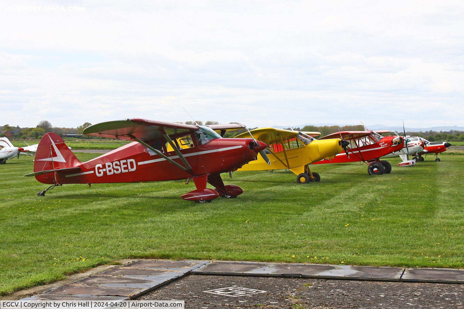 Sleap Airfield Airport, Shrewsbury, England United Kingdom (EGCV) - Sleap