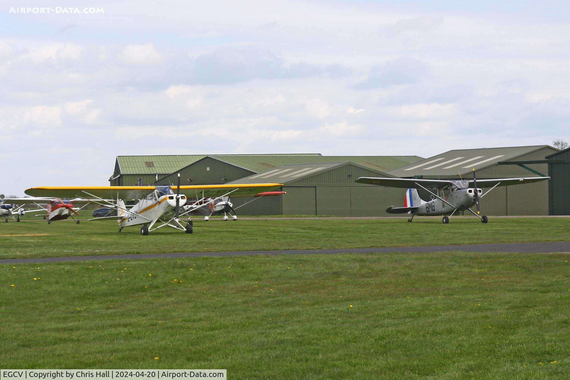 Sleap Airfield Airport, Shrewsbury, England United Kingdom (EGCV) - Sleap