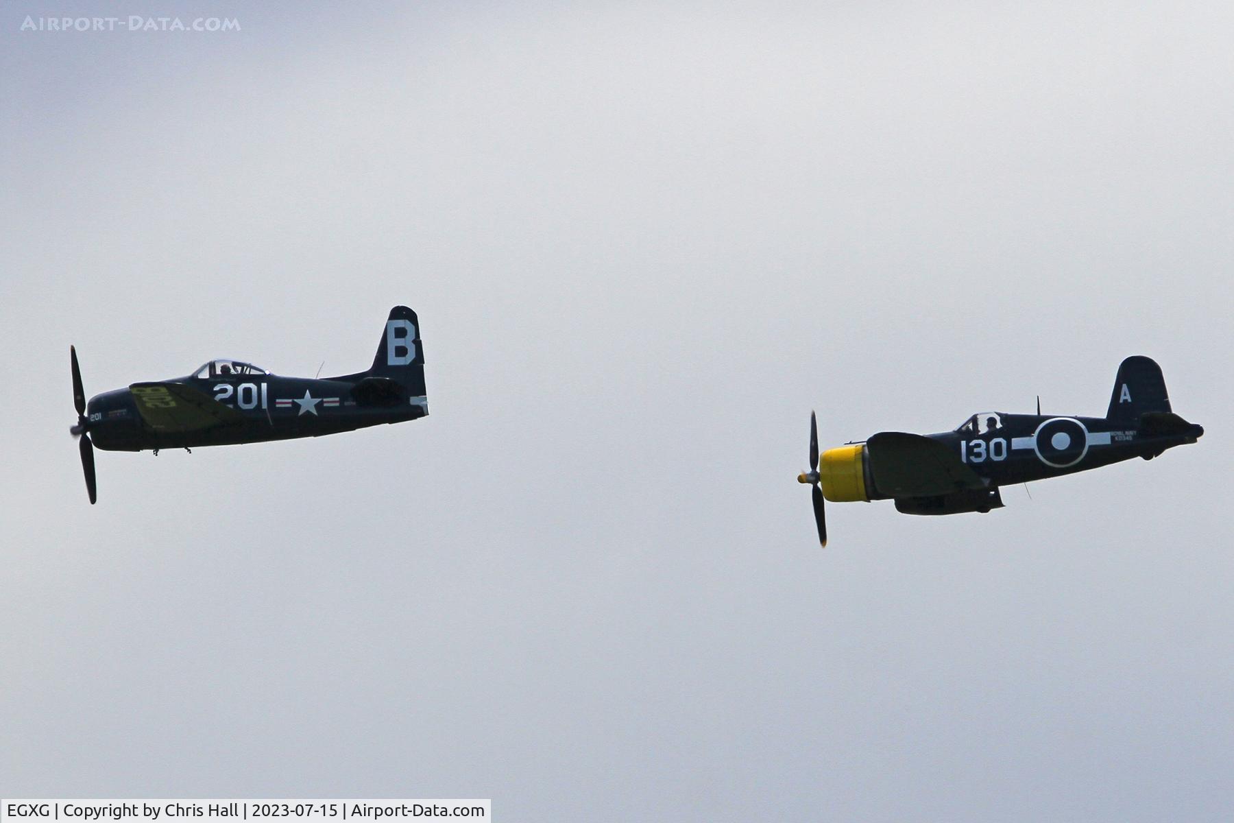 RAF Church Fenton Airport, Church Fenton, England United Kingdom (EGXG) - Flying Legends 2023