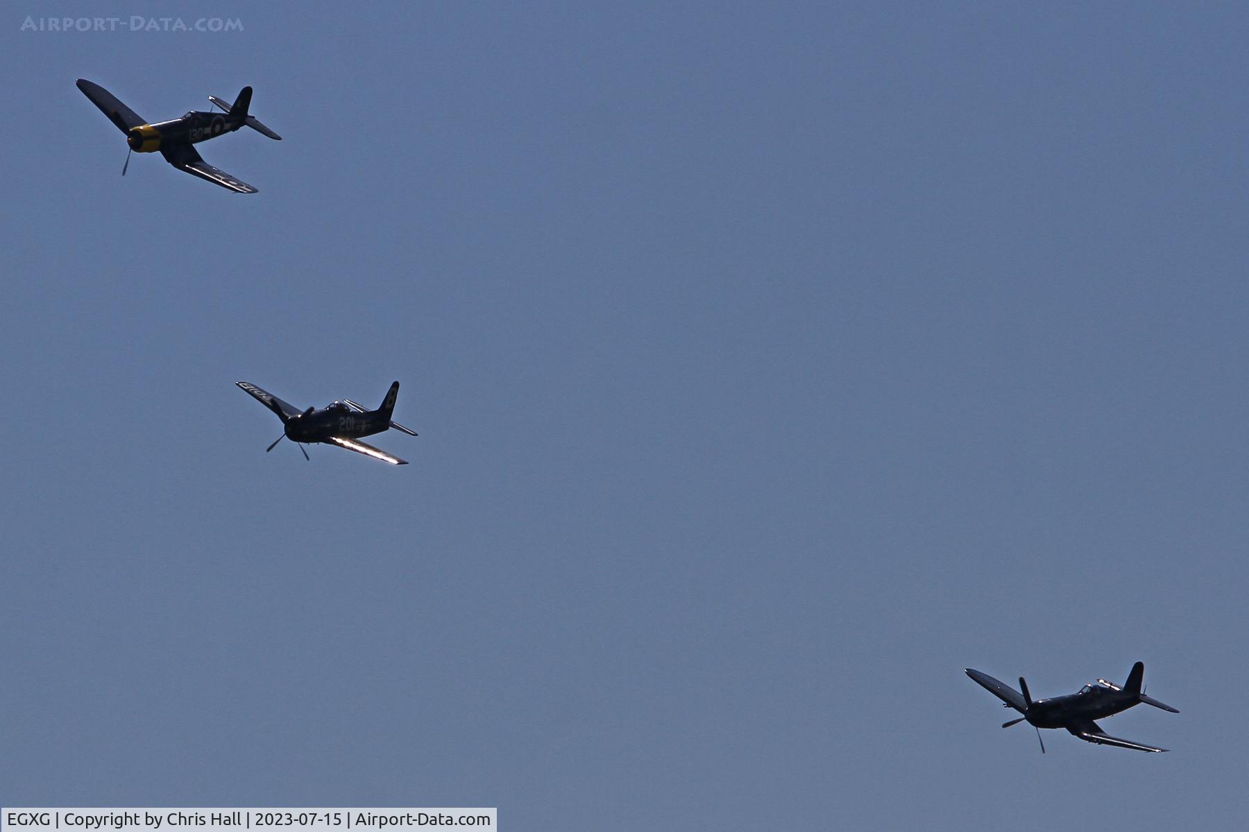 RAF Church Fenton Airport, Church Fenton, England United Kingdom (EGXG) - Flying Legends 2023