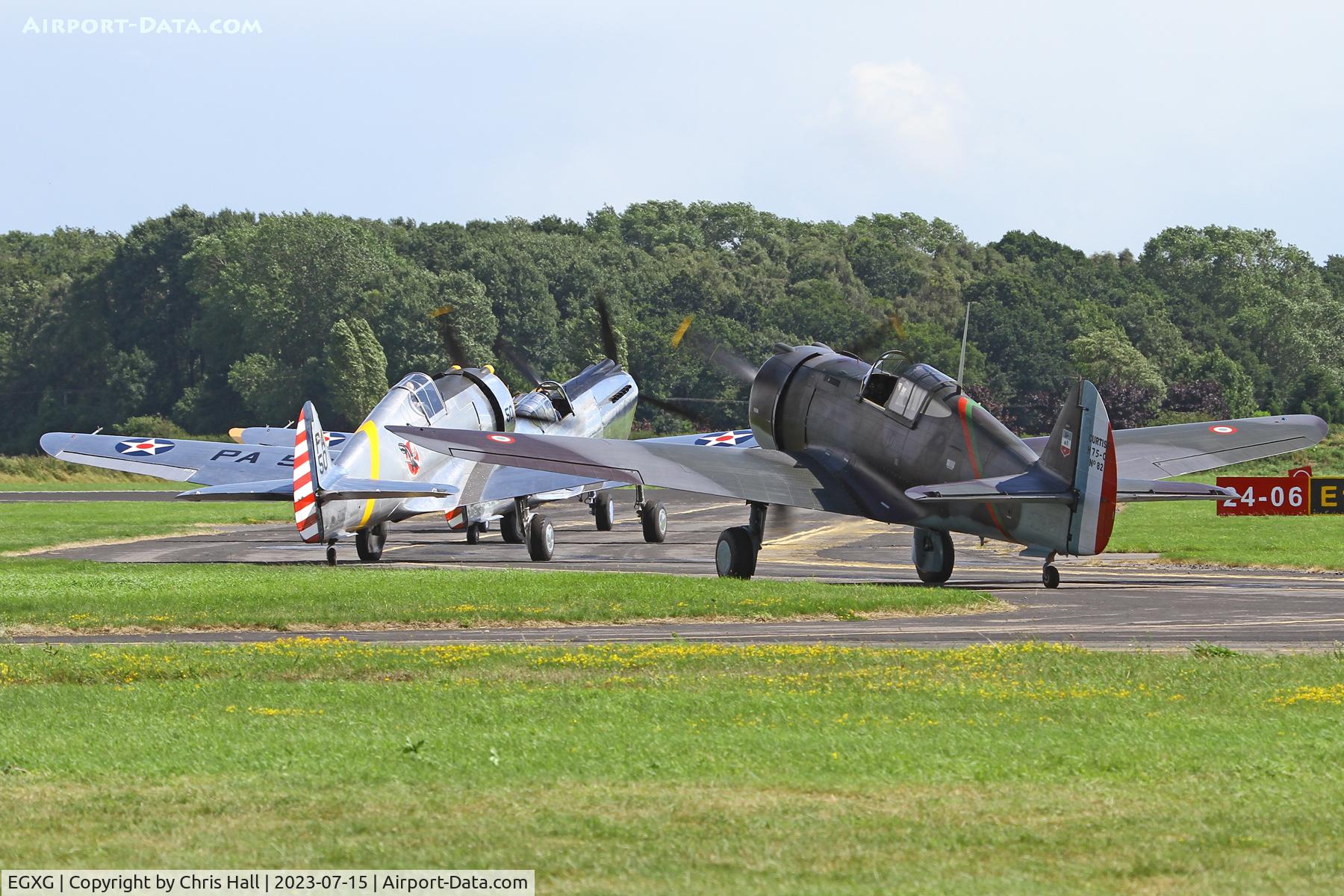 RAF Church Fenton Airport, Church Fenton, England United Kingdom (EGXG) - Flying Legends 2023