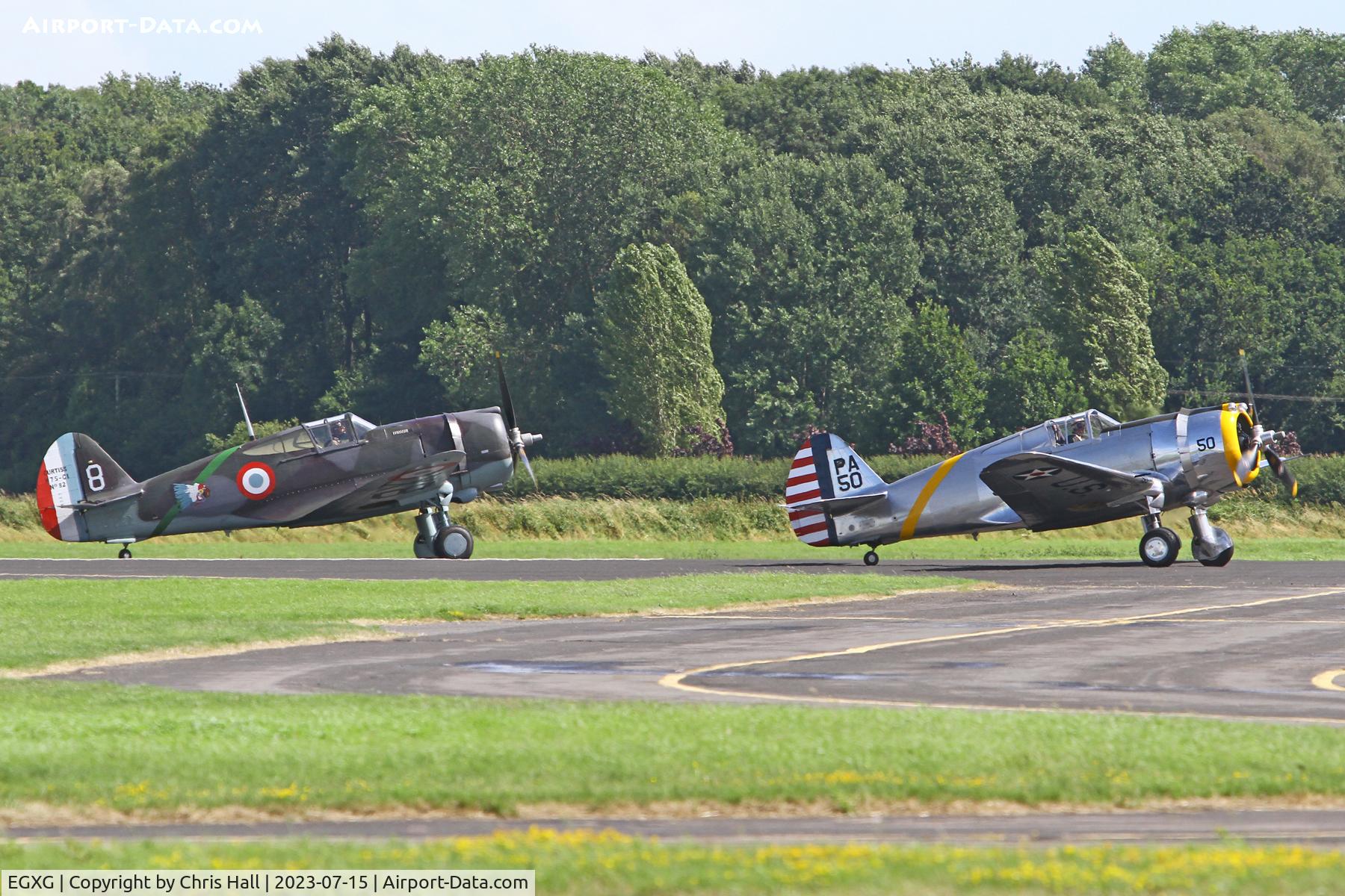 RAF Church Fenton Airport, Church Fenton, England United Kingdom (EGXG) - Flying Legends 2023
