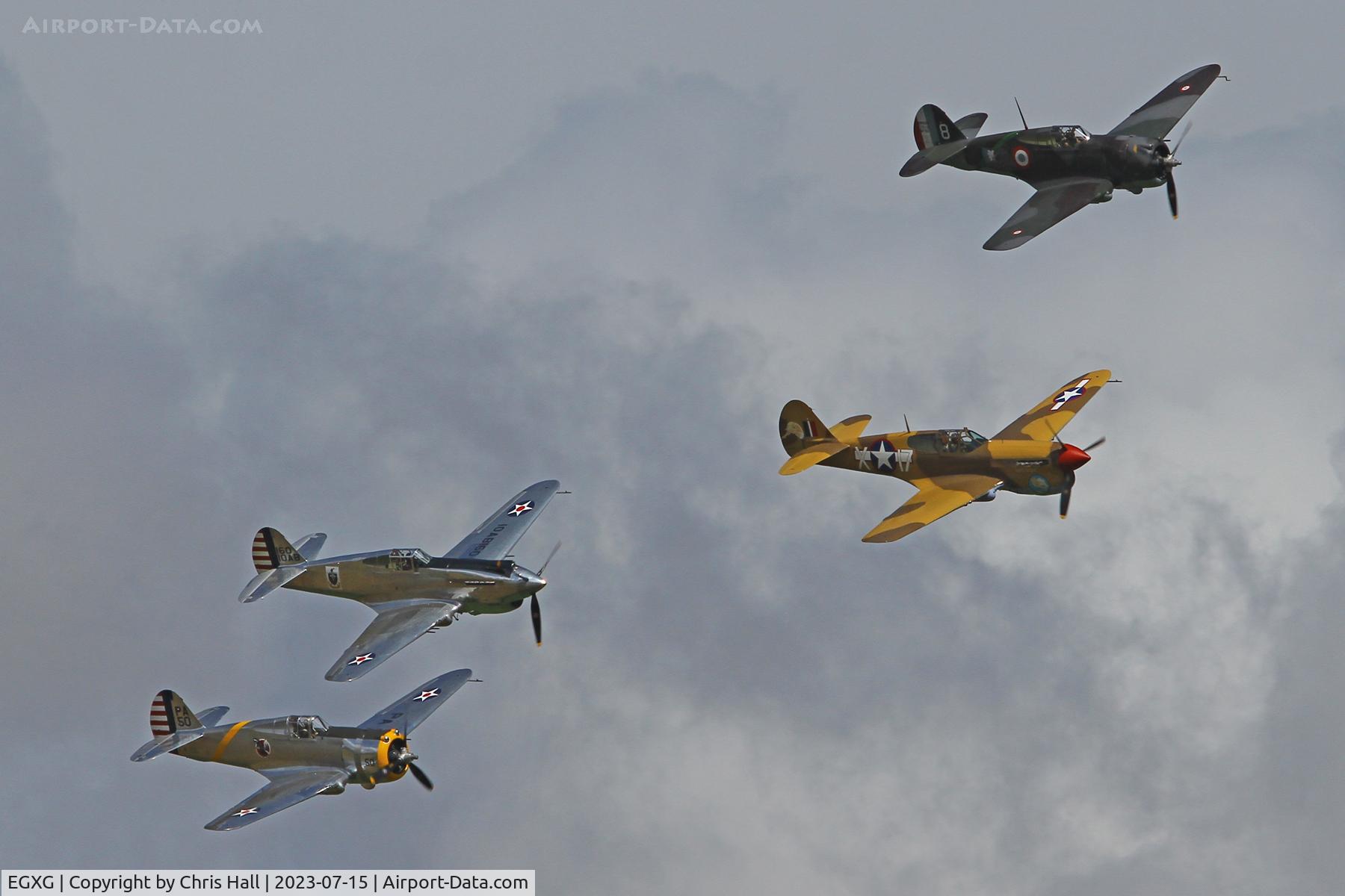 RAF Church Fenton Airport, Church Fenton, England United Kingdom (EGXG) - Flying Legends 2023