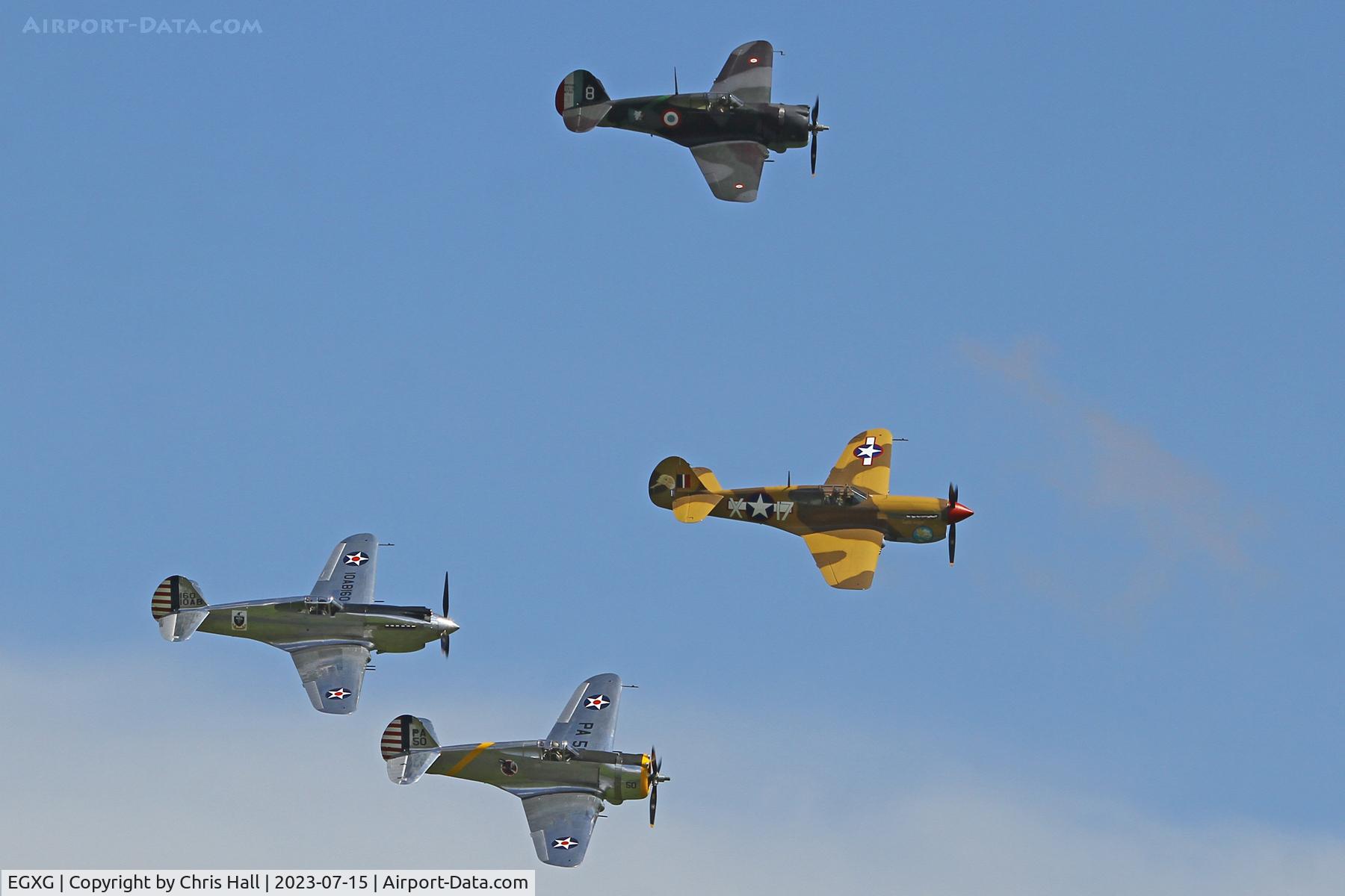 RAF Church Fenton Airport, Church Fenton, England United Kingdom (EGXG) - Flying Legends 2023