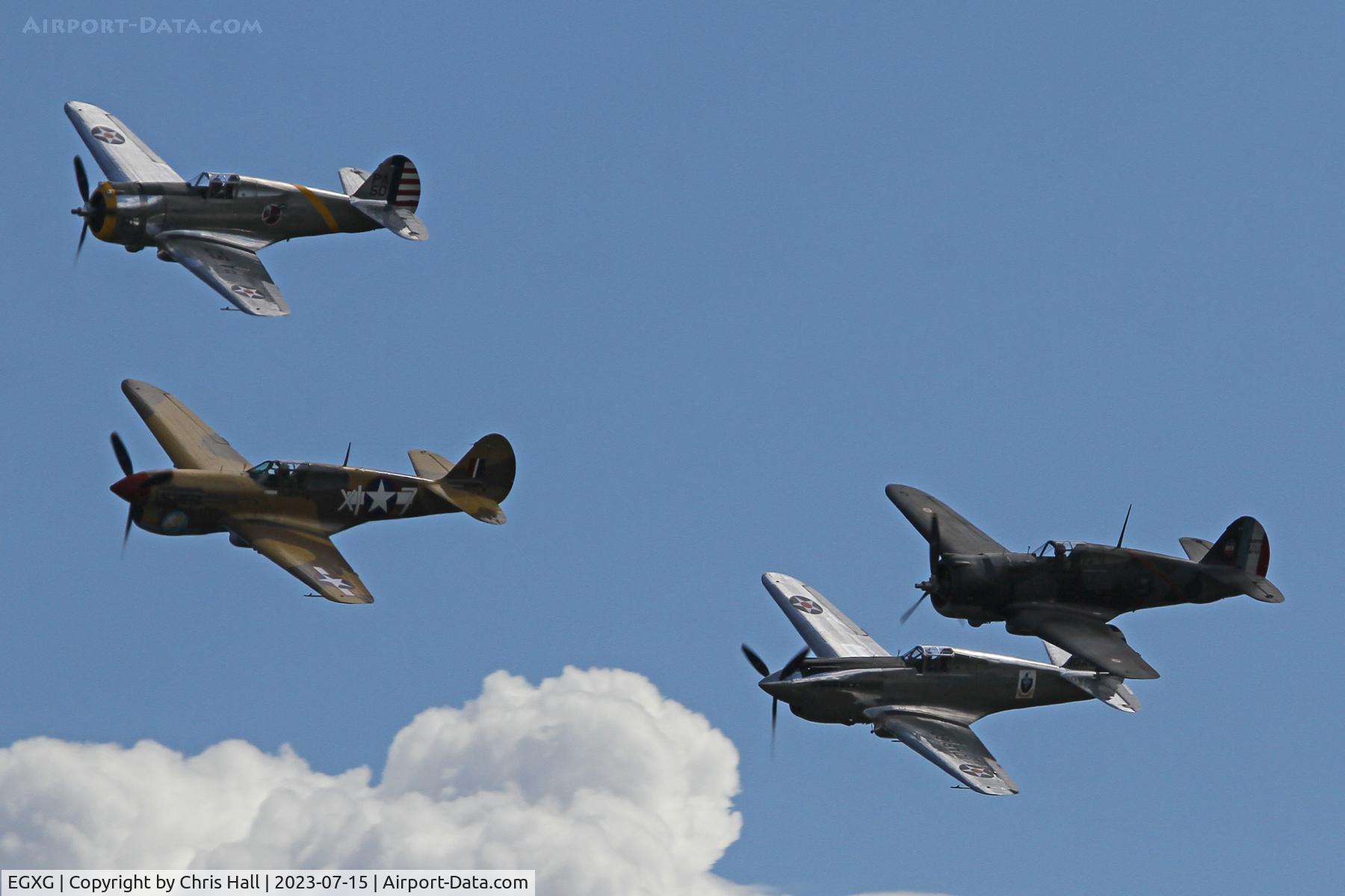 RAF Church Fenton Airport, Church Fenton, England United Kingdom (EGXG) - Flying Legends 2023