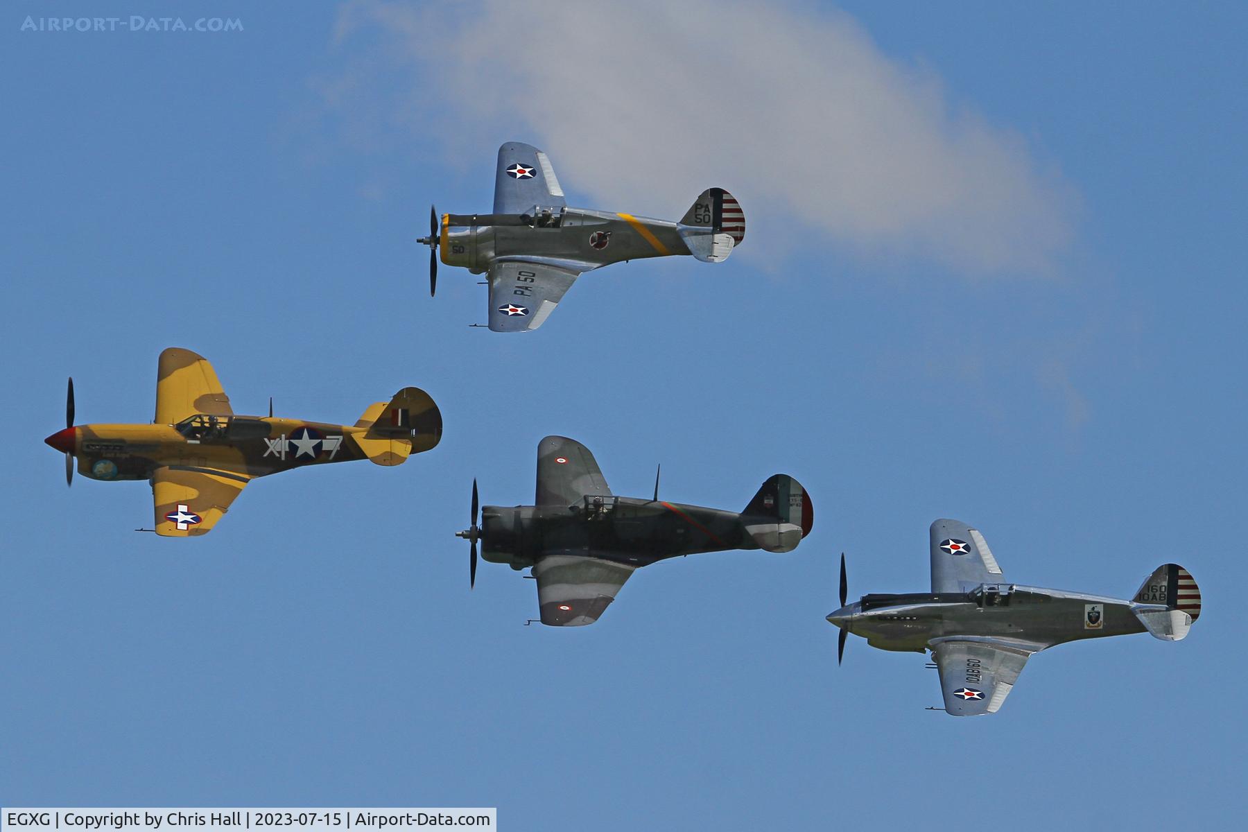RAF Church Fenton Airport, Church Fenton, England United Kingdom (EGXG) - Flying Legends 2023