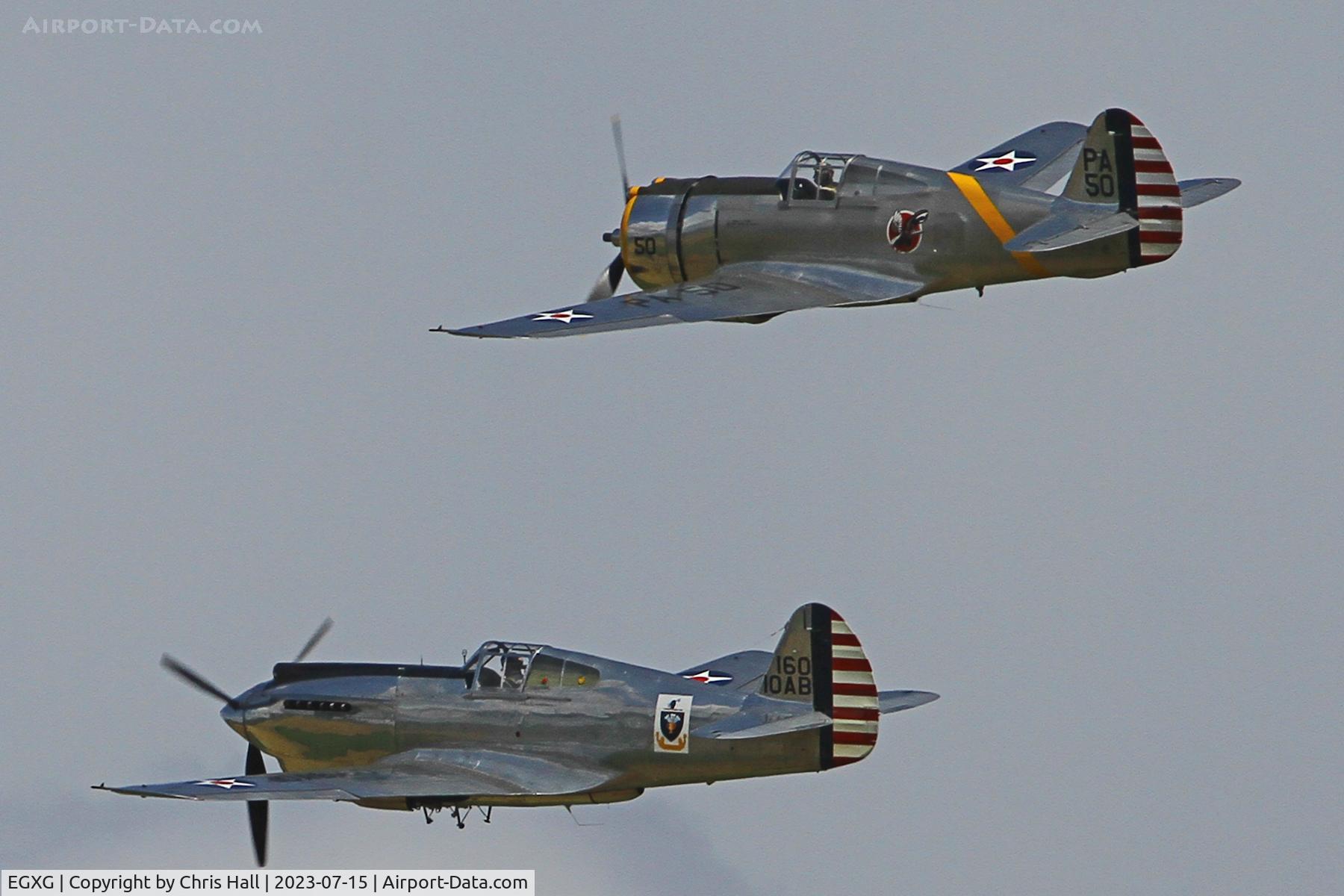 RAF Church Fenton Airport, Church Fenton, England United Kingdom (EGXG) - Flying Legends 2023