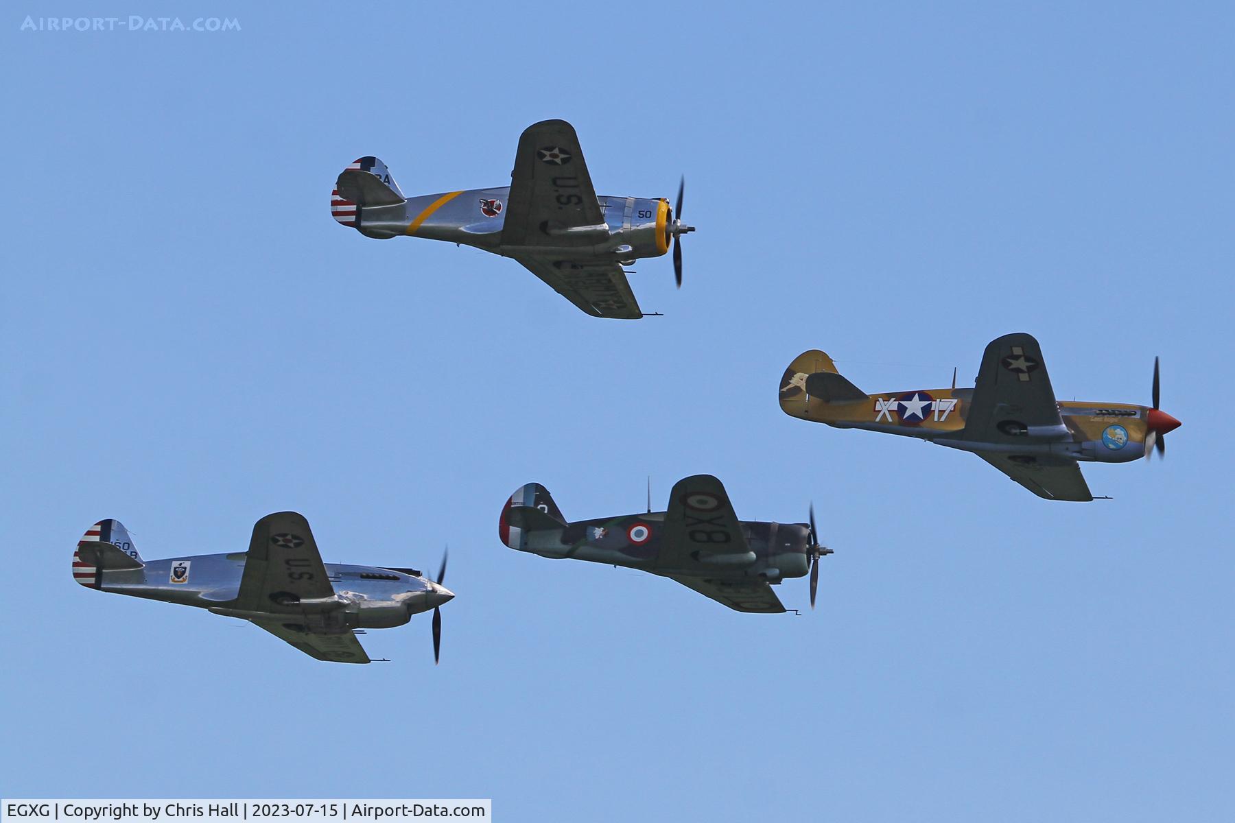 RAF Church Fenton Airport, Church Fenton, England United Kingdom (EGXG) - Flying Legends 2023