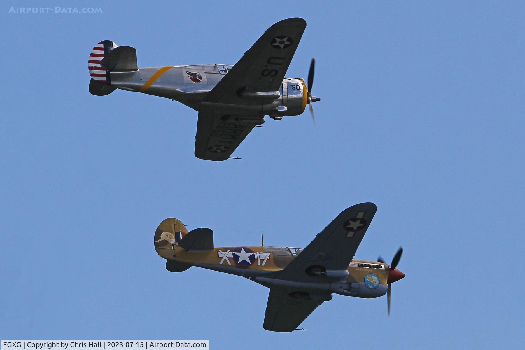 RAF Church Fenton Airport, Church Fenton, England United Kingdom (EGXG) - Flying Legends 2023