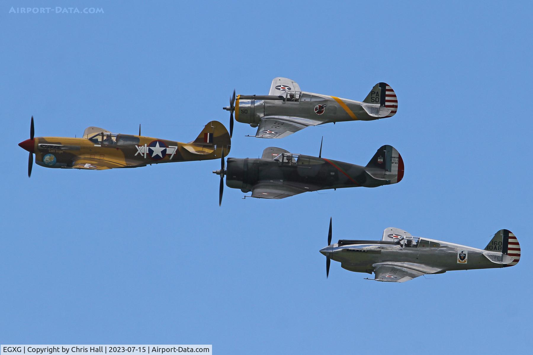 RAF Church Fenton Airport, Church Fenton, England United Kingdom (EGXG) - Flying Legends 2023