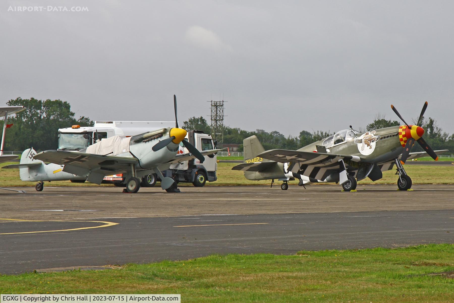 RAF Church Fenton Airport, Church Fenton, England United Kingdom (EGXG) - Flying Legends 2023