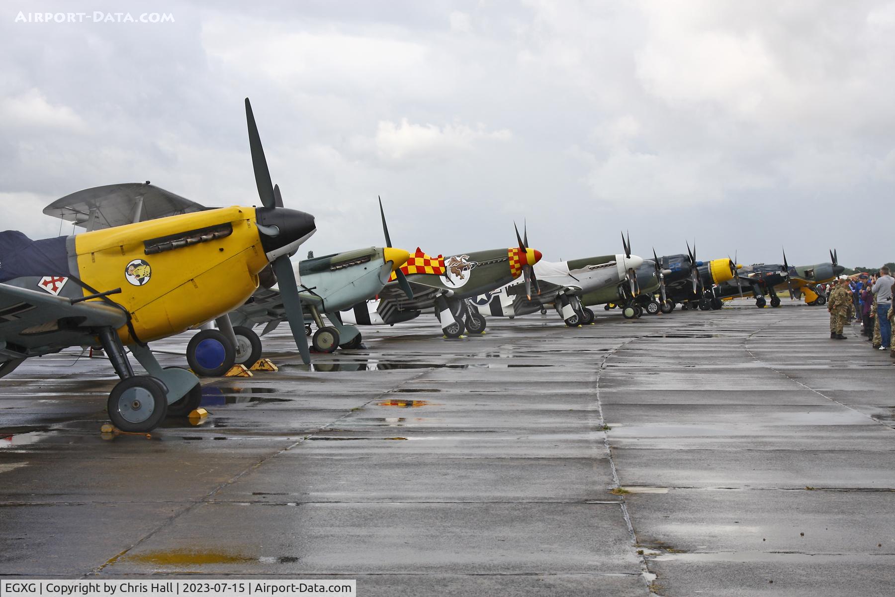 RAF Church Fenton Airport, Church Fenton, England United Kingdom (EGXG) - Flying Legends 2023