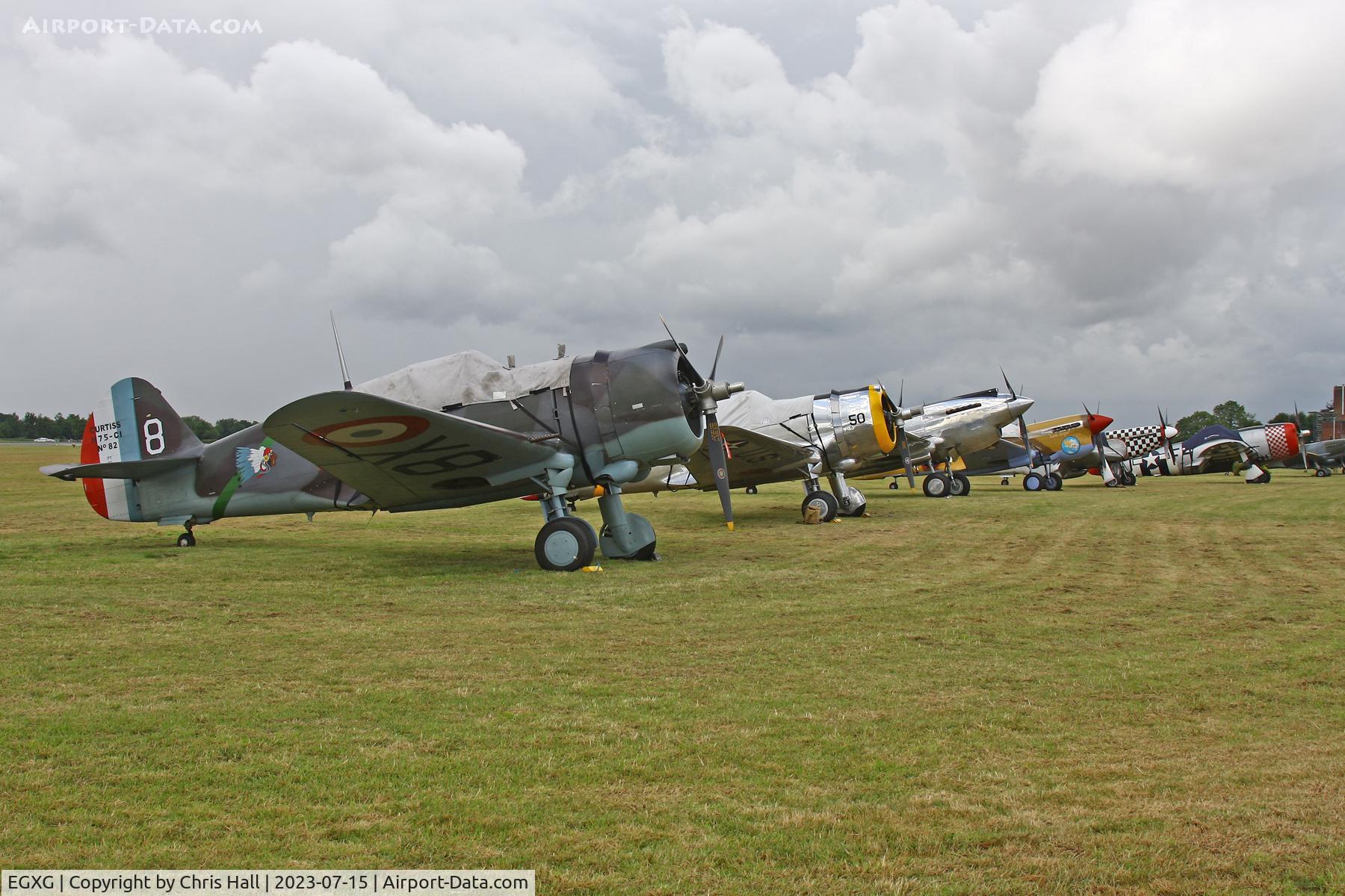 RAF Church Fenton Airport, Church Fenton, England United Kingdom (EGXG) - Flying Legends 2023