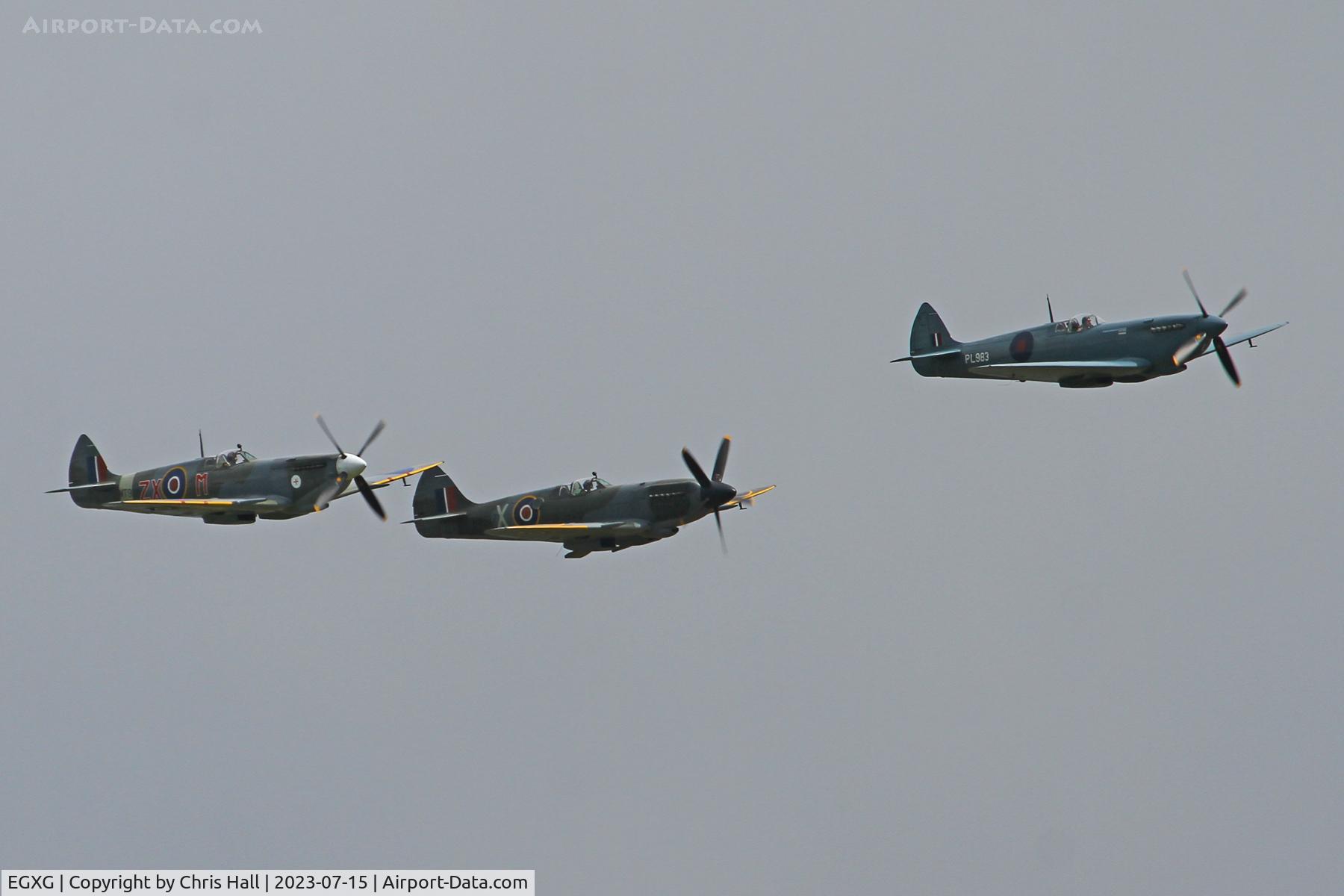 RAF Church Fenton Airport, Church Fenton, England United Kingdom (EGXG) - Flying Legends 2023