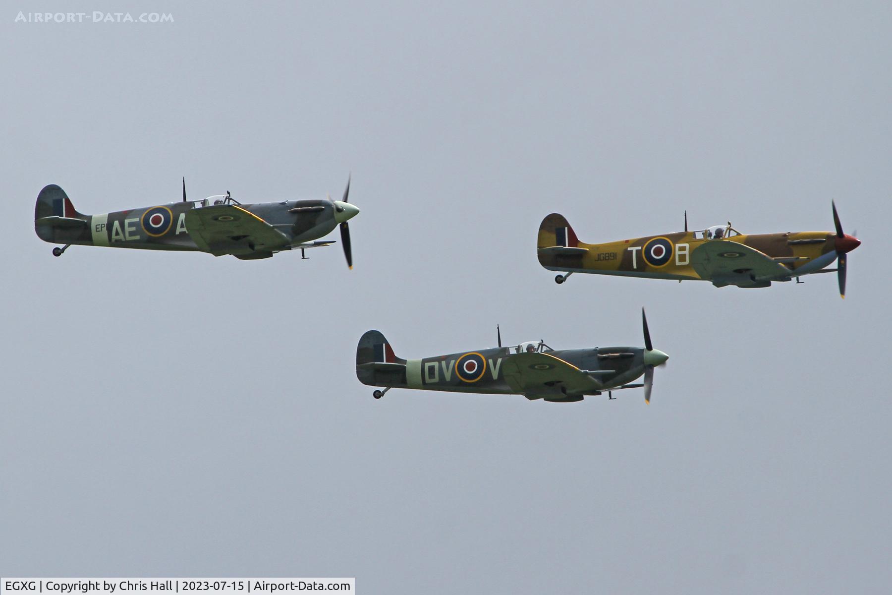 RAF Church Fenton Airport, Church Fenton, England United Kingdom (EGXG) - Flying Legends 2023