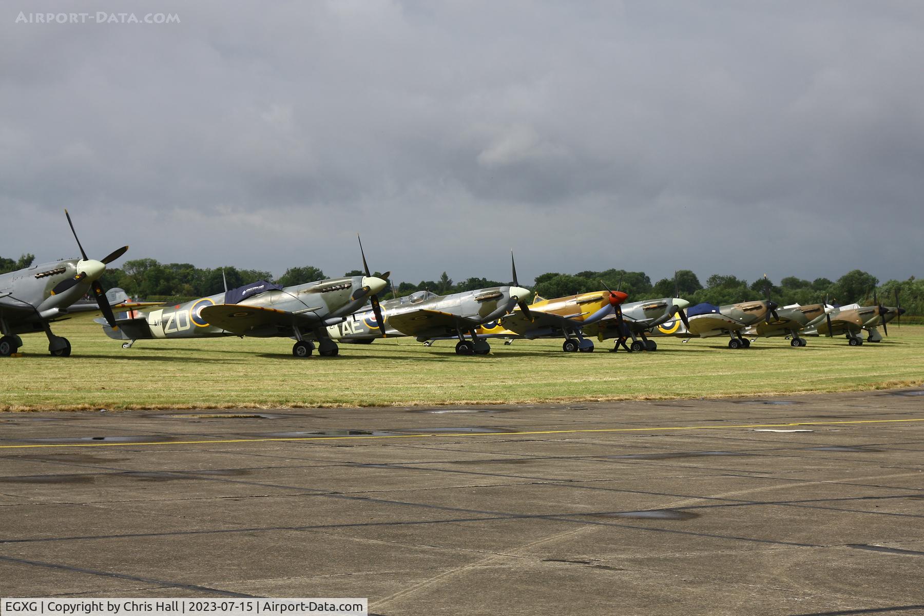 RAF Church Fenton Airport, Church Fenton, England United Kingdom (EGXG) - Flying Legends 2023