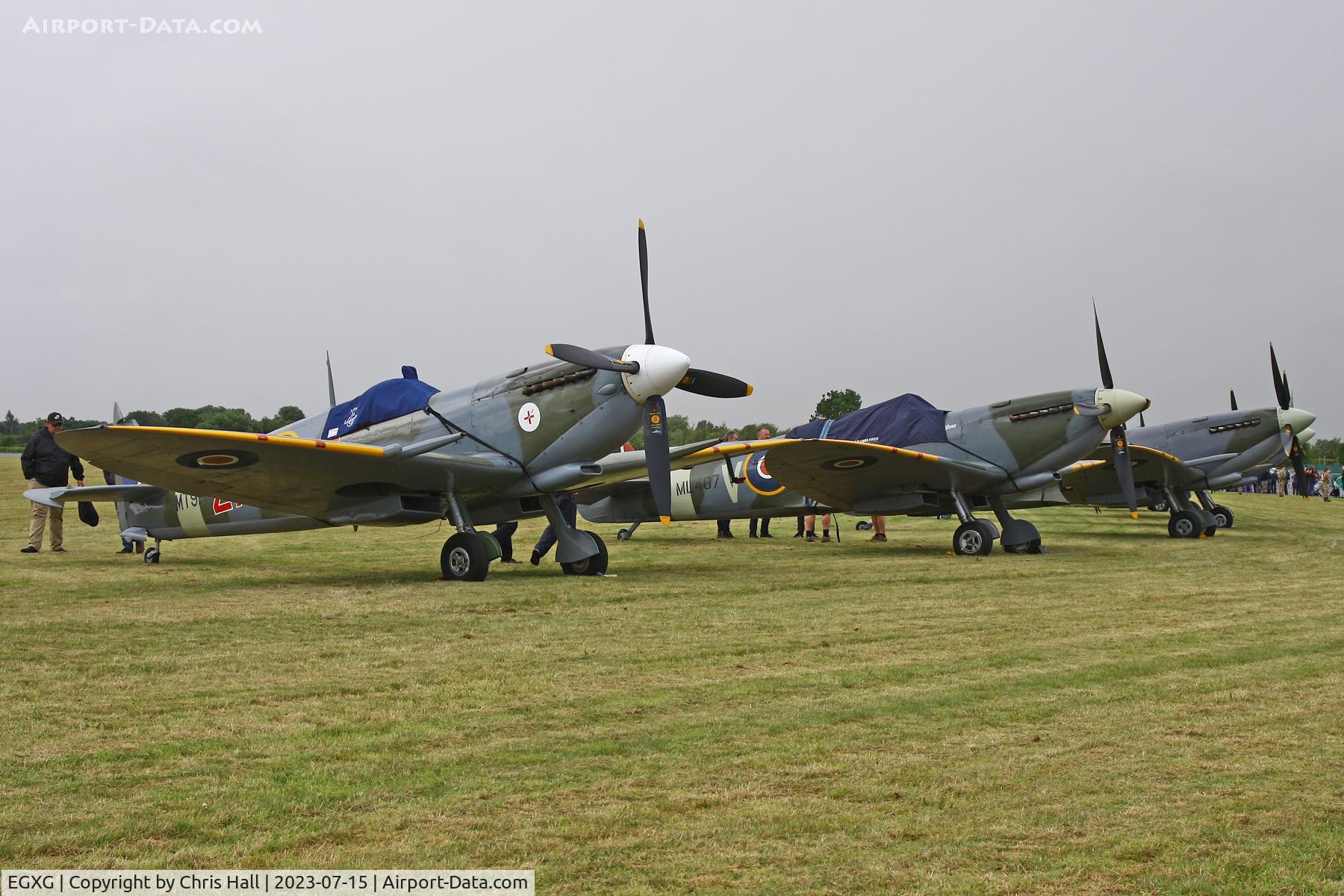 RAF Church Fenton Airport, Church Fenton, England United Kingdom (EGXG) - Flying Legends 2023