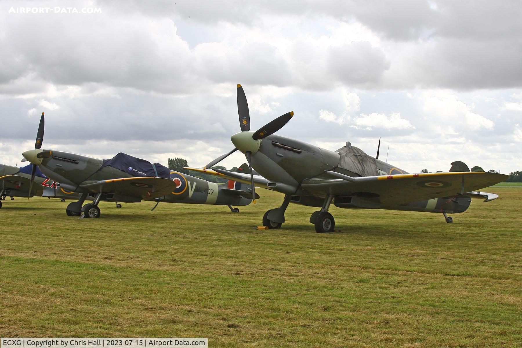 RAF Church Fenton Airport, Church Fenton, England United Kingdom (EGXG) - Flying Legends 2023