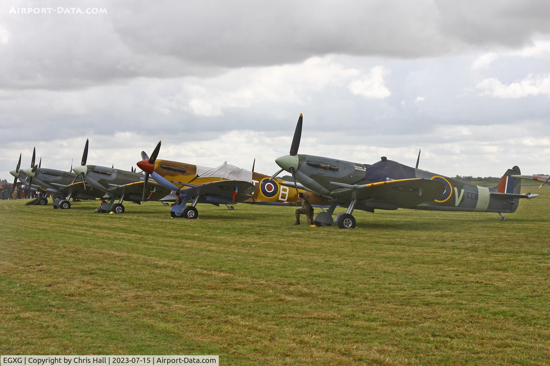 RAF Church Fenton Airport, Church Fenton, England United Kingdom (EGXG) - Flying Legends 2023