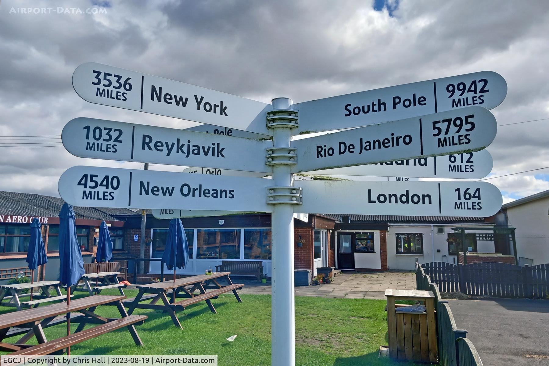 Sherburn-in-Elmet Airfield Airport, Sherburn-in-Elmet, England United Kingdom (EGCJ) - Sherburn in Elmet
