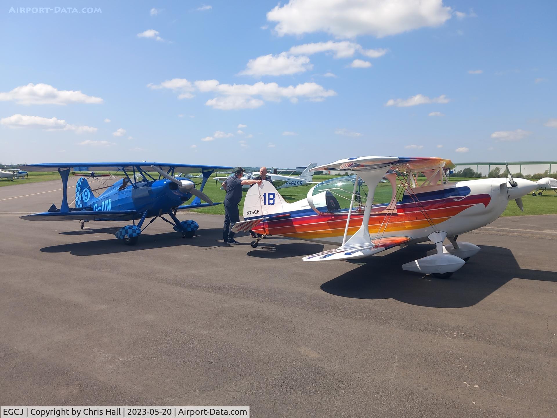 Sherburn-in-Elmet Airfield Airport, Sherburn-in-Elmet, England United Kingdom (EGCJ) - Sherburn in Elmet