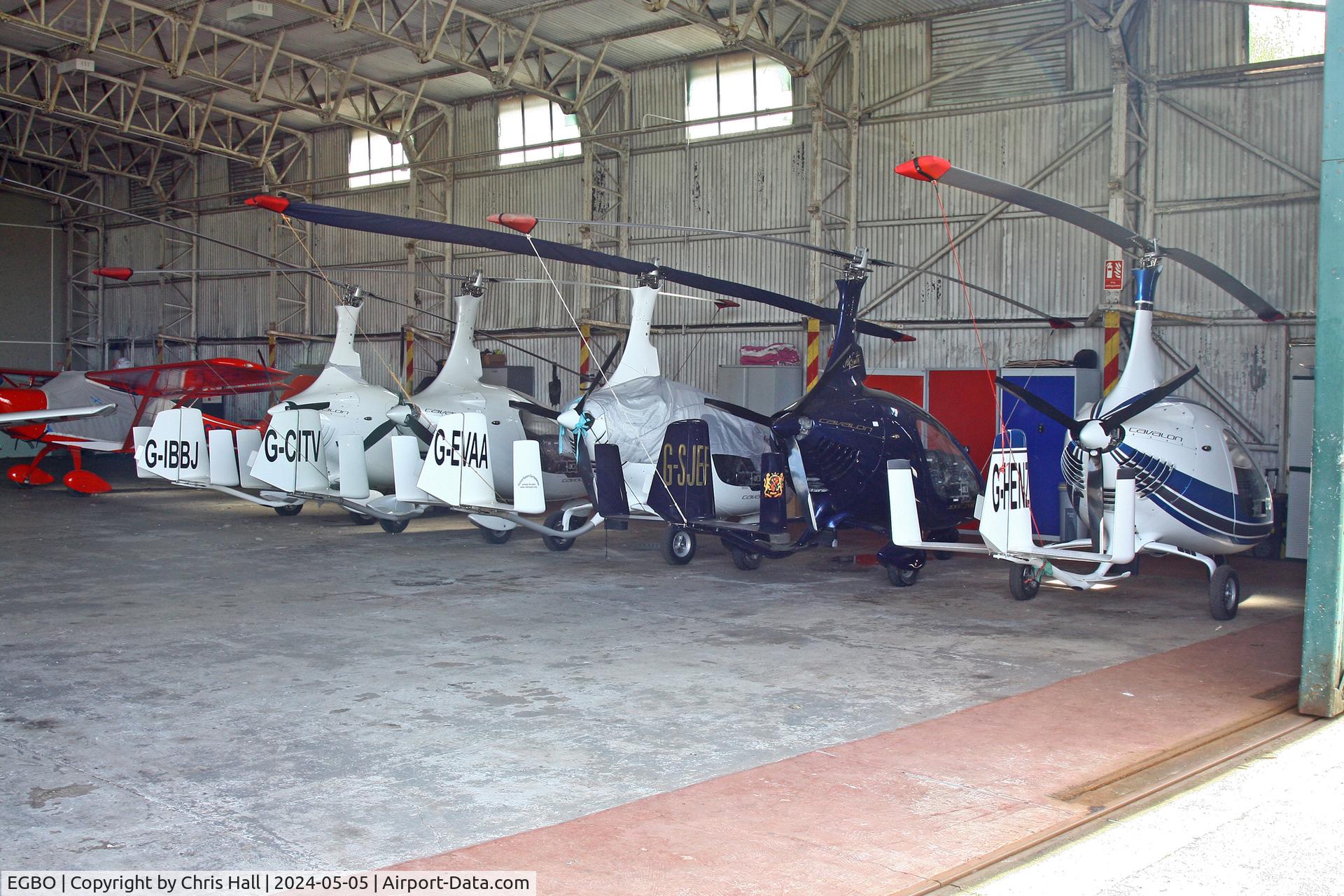 Wolverhampton Airport, Wolverhampton, England United Kingdom (EGBO) - Autogyros at Halfpenny Green