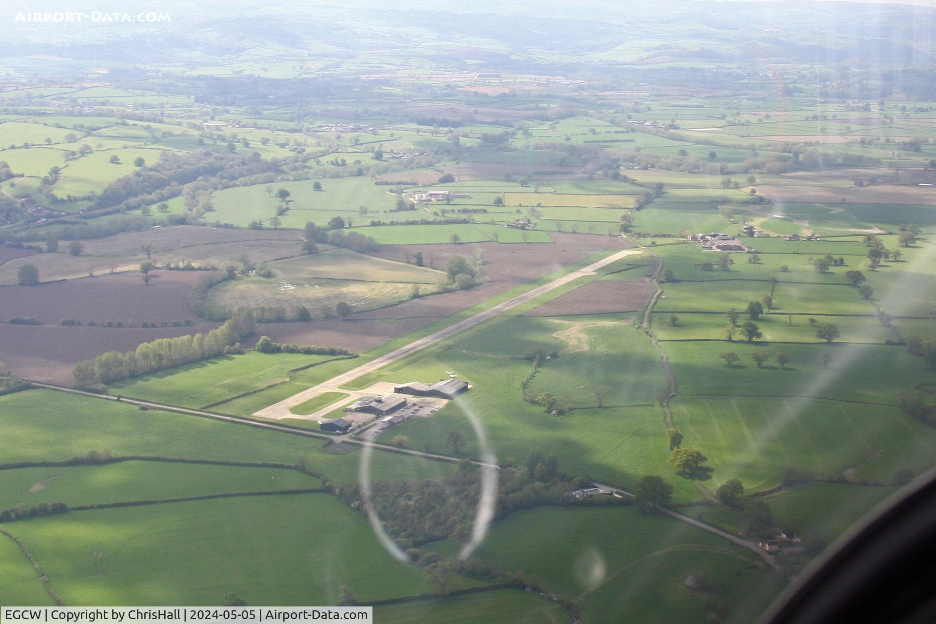 Welshpool Airport, Welshpool, Wales United Kingdom (EGCW) - Welshpool