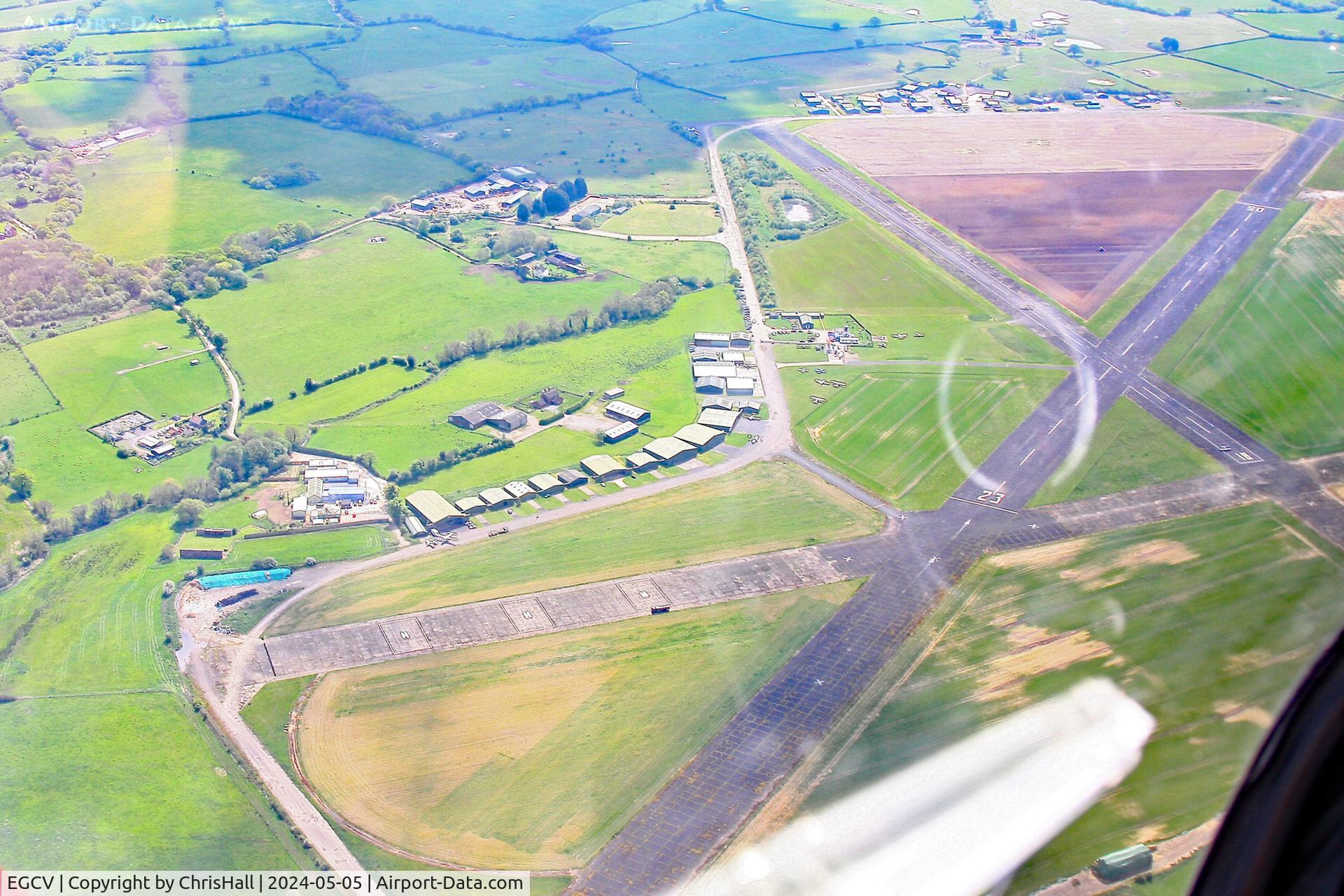 Sleap Airfield Airport, Shrewsbury, England United Kingdom (EGCV) - Sleap