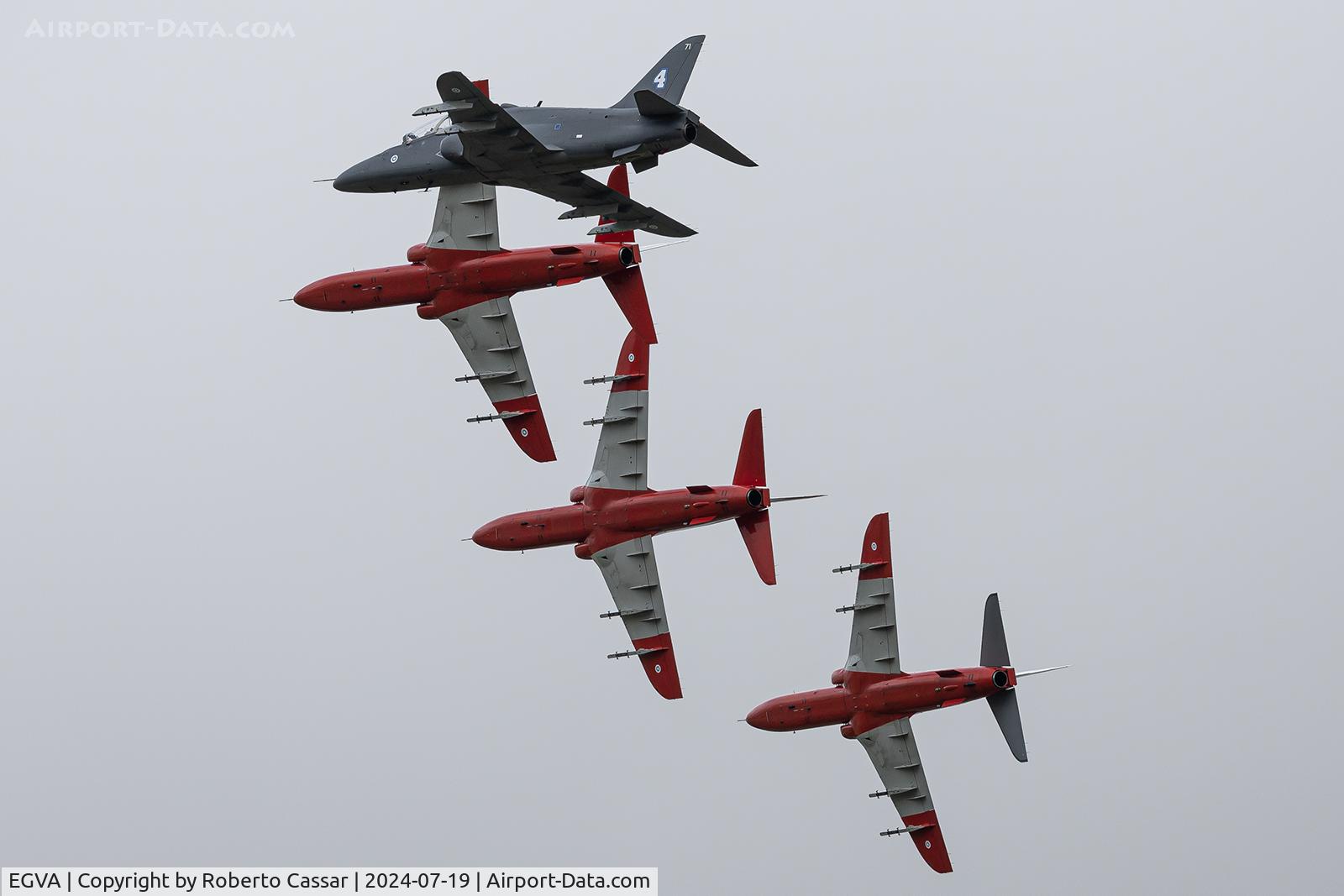 RAF Fairford Airport, Fairford, England United Kingdom (EGVA) - Midnight Hawks at the Royal International Air Tattoo 2024