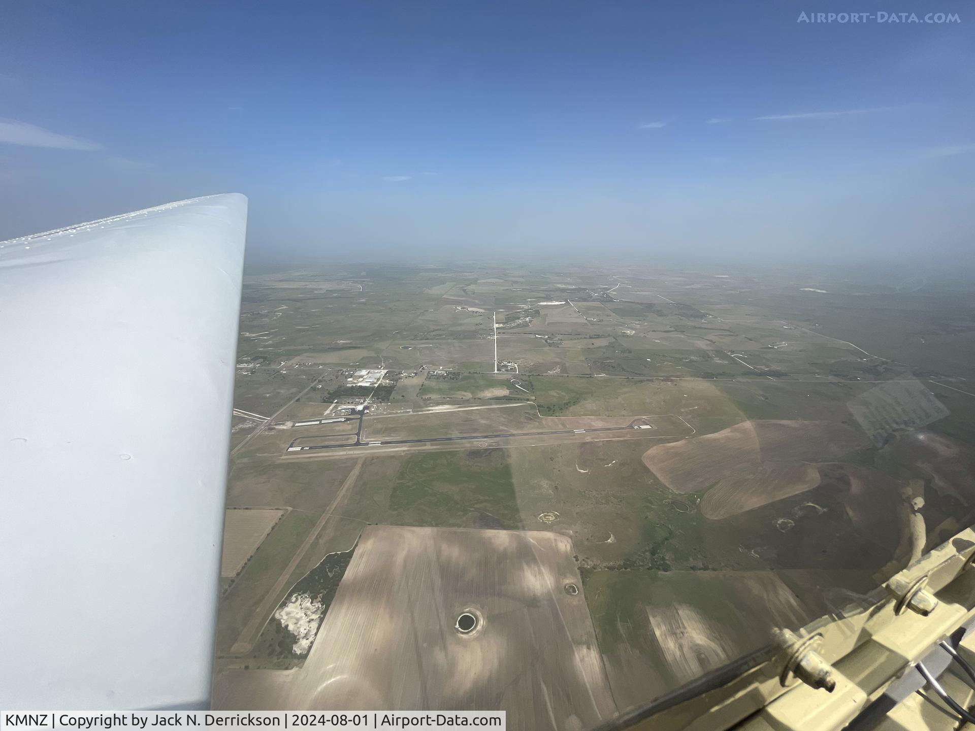 Hamilton Municipal Airport (MNZ) - Taken from Schweizer 1-26E, 2024 1-26 Nationals