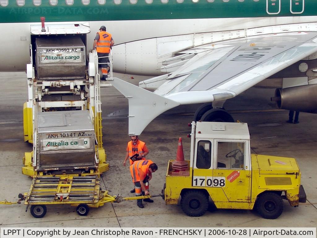 Portela Airport (Lisbon Airport), Portela, Loures (serves Lisbon) Portugal (LPPT) - Alitalia