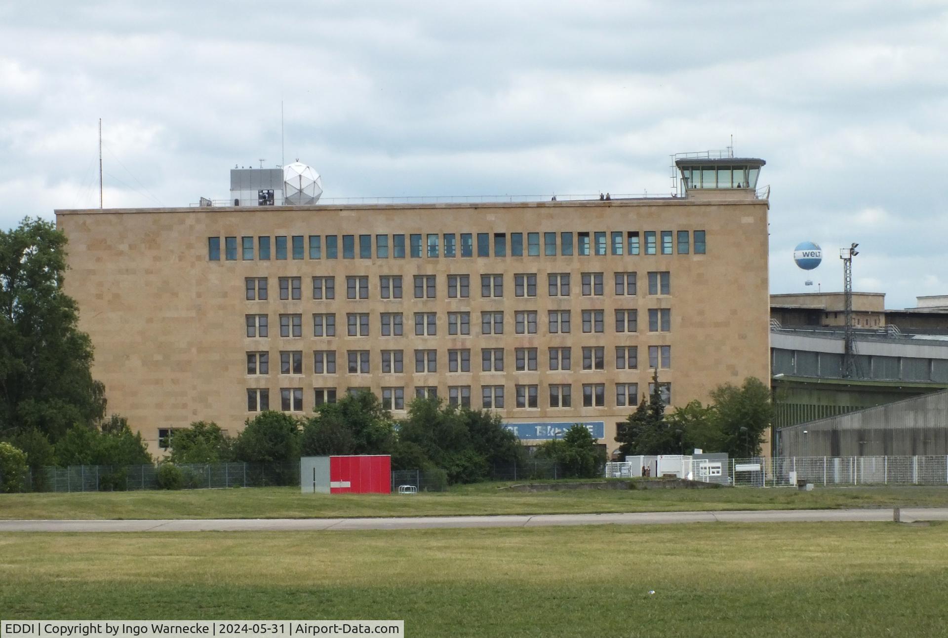 Tempelhof International Airport (closed), Berlin Germany (EDDI) - tower building of the former Tempelhof airport