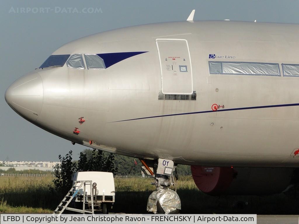 Bordeaux Airport, Merignac Airport France (LFBD) - Blue Line F-HBOY (Airbus A310 - MSN 650)